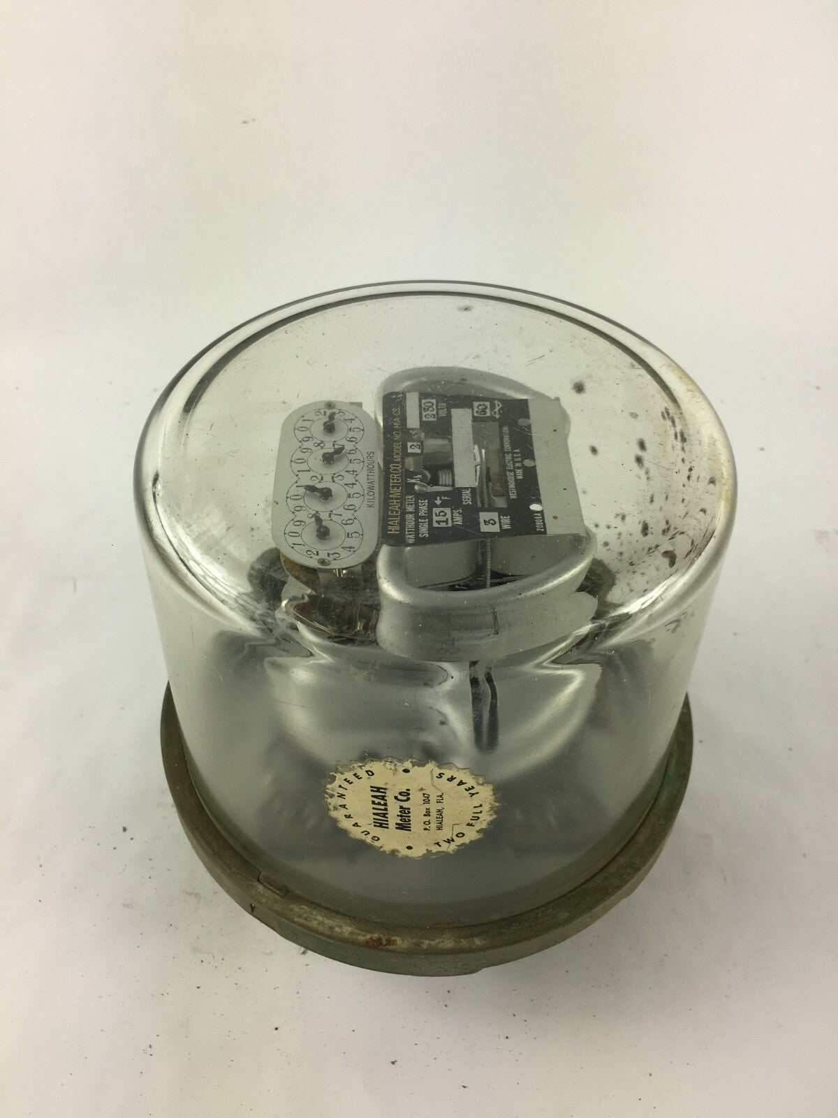 Hialeah Kilowatt Hours HIA-CS Single-Stator Watt Hour Meter  230v 3Wires 60C  