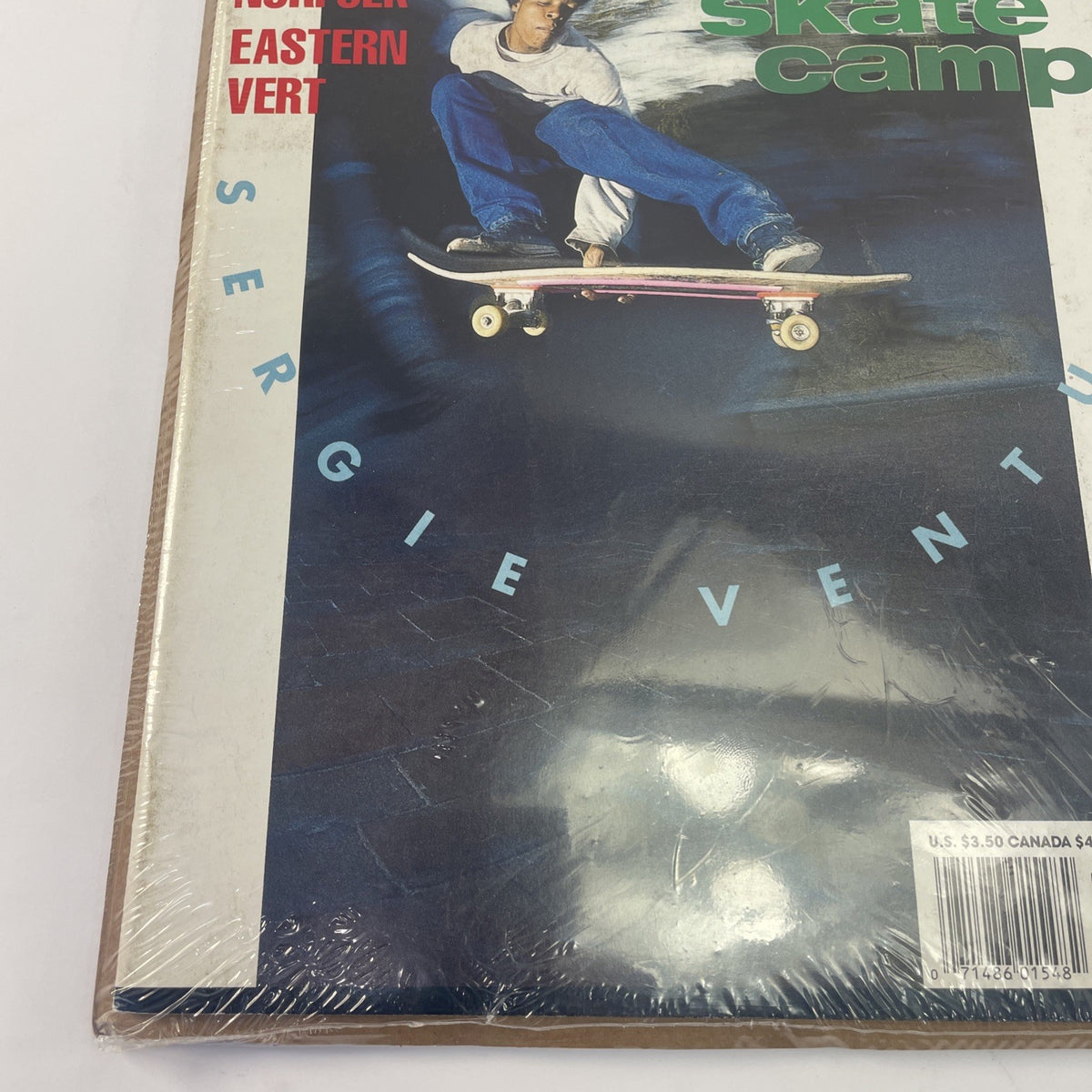 VINTAGE Skateboard Magazine - TRANSWORLD SKATEBOARDING APRIL 1991 Sergi Ventura