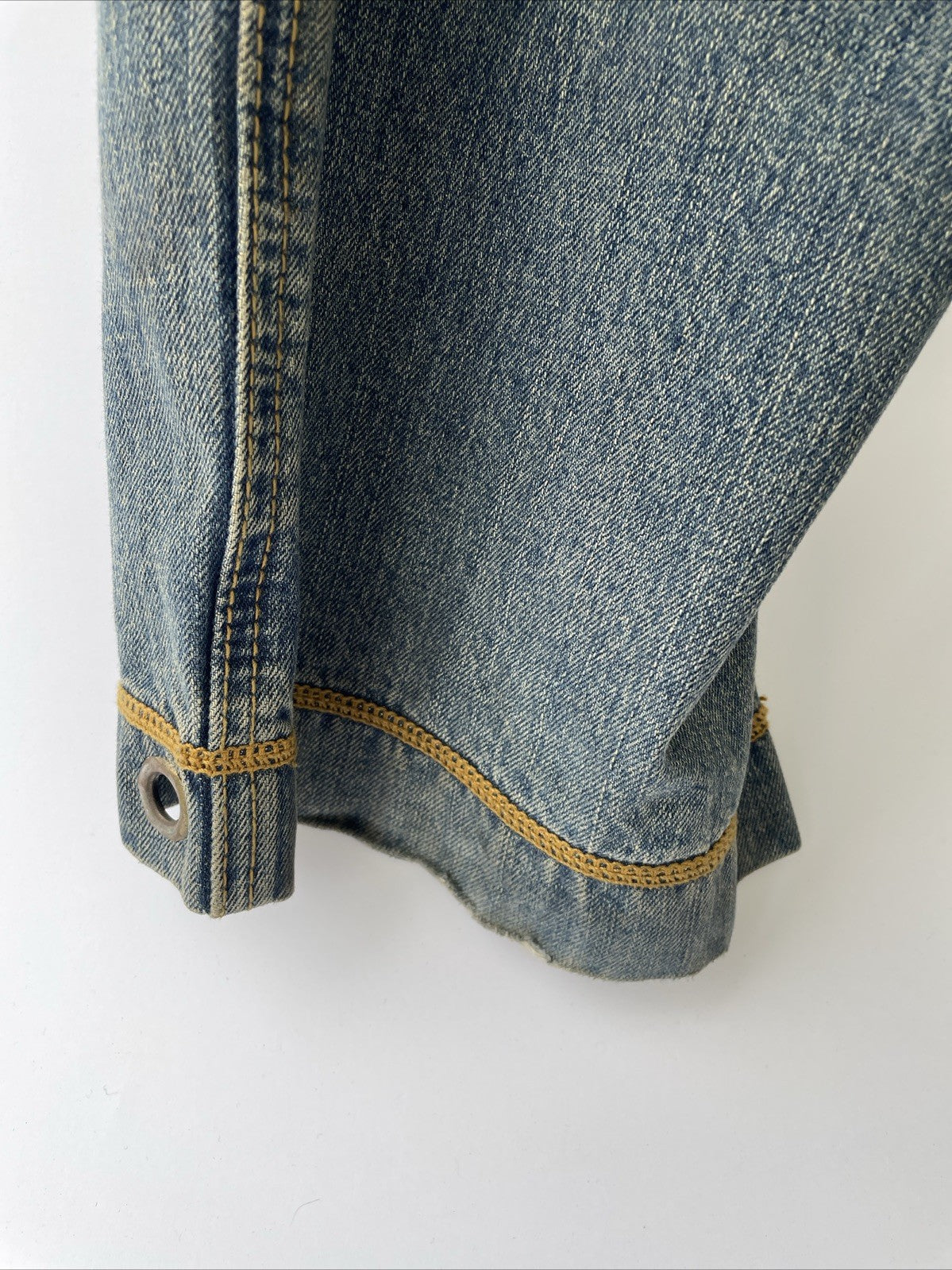 Timberland Denim Jeans Mens Size 38 X 32 Straight Leg Baggy Embroidered
