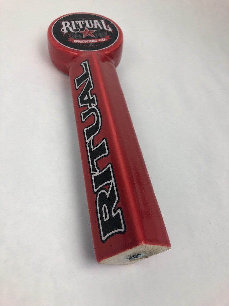 Ritual Brewing Co Beer Tap Handle Pub Bar Kegerator MONKS LUNCH RARE ITEM
