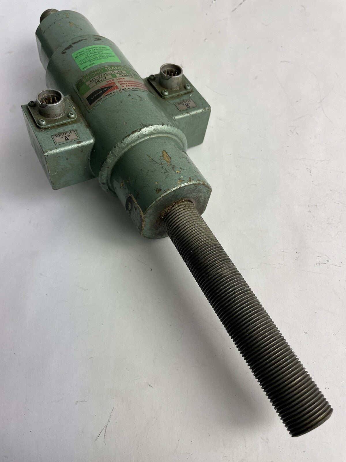 Ormond RCL-FF35-CD-15K Load Cell Transducer 100lb 3mv/v - 30 Day Wty