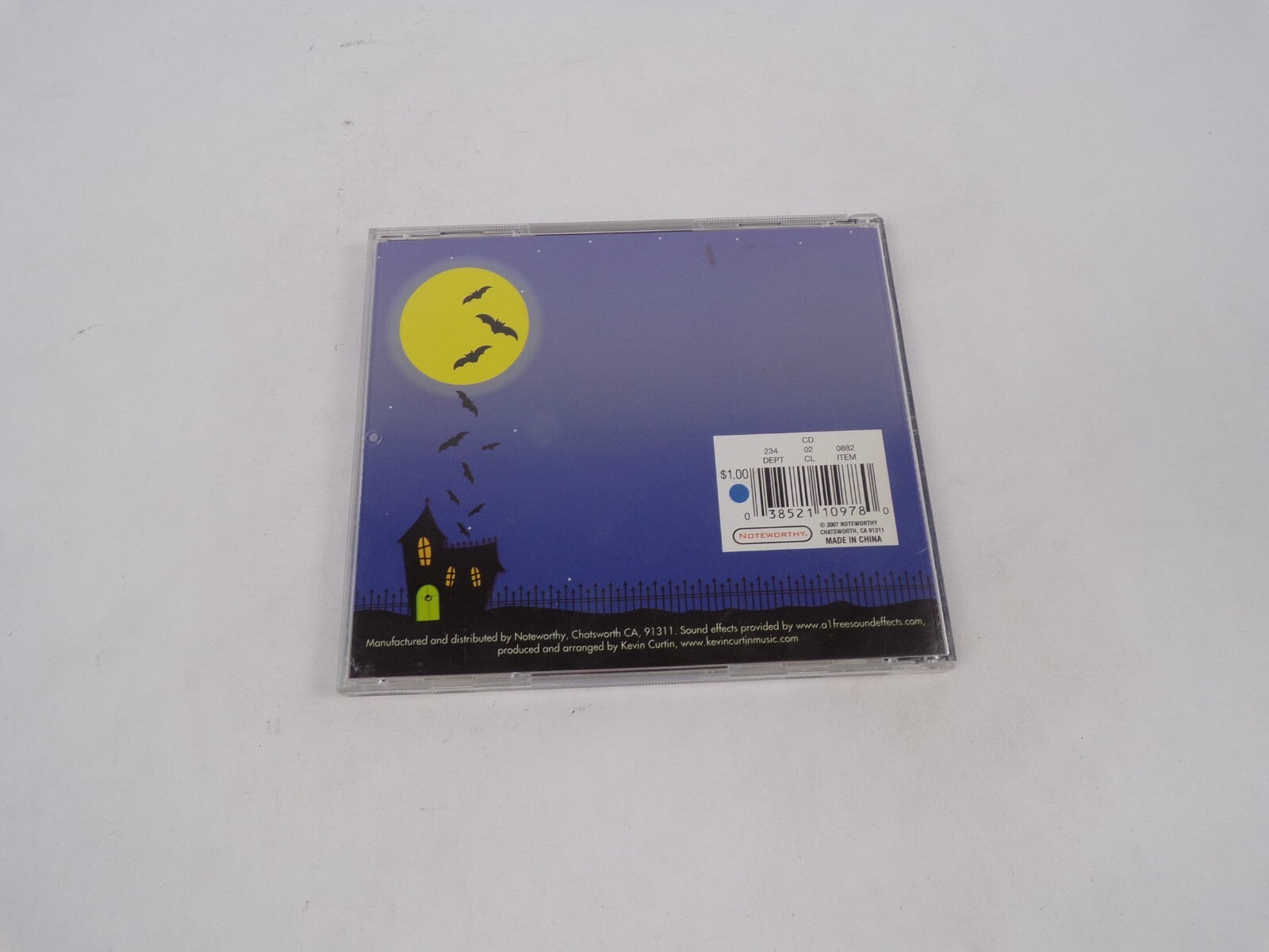 Scary Sounds Of Halloween Scare Trick-Or-Treaters Or Make Your Halloween CD#69