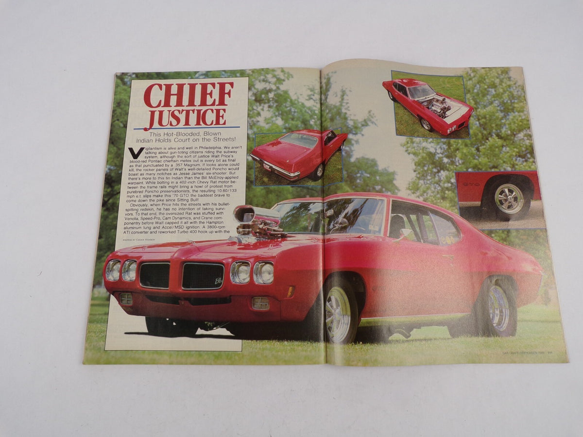 September 1986 Car Craft Engine Uprising! Cruisin': End Of The Road? Americruise