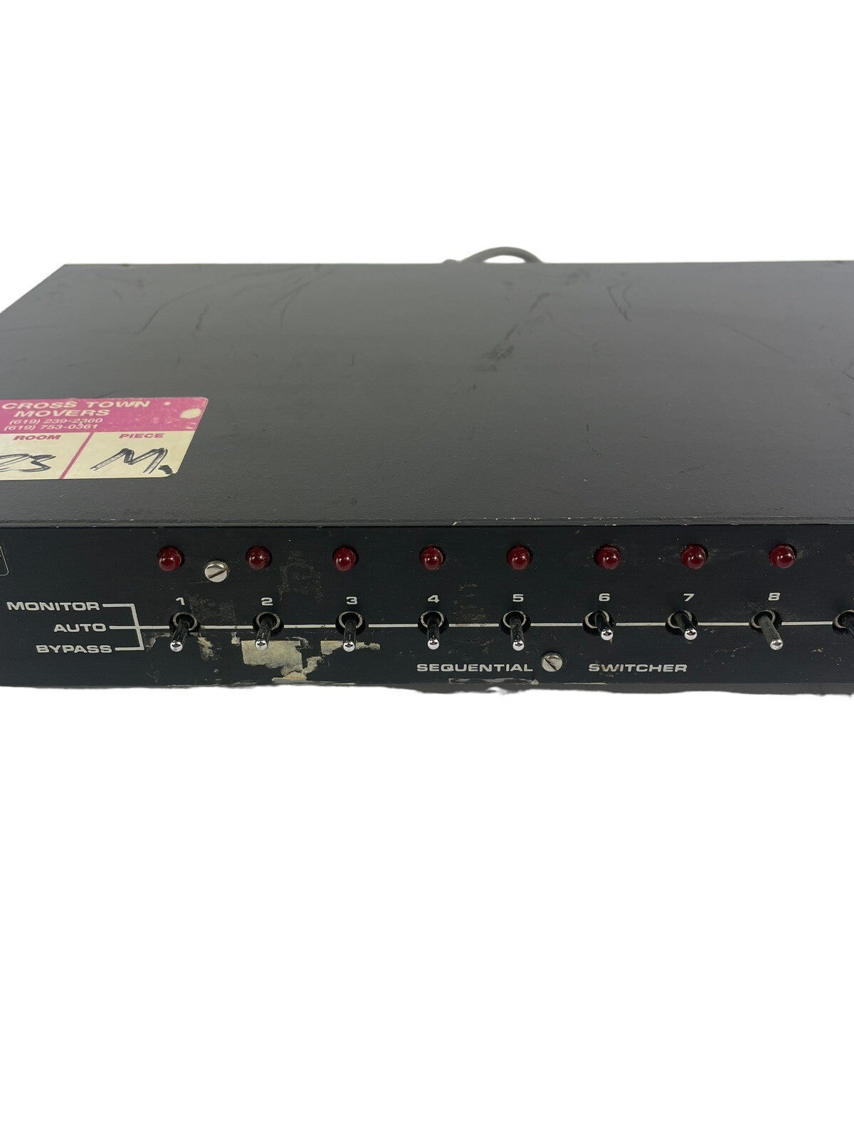 Pelco vs510hr Sequential Switcher 117AC 50/60HZ