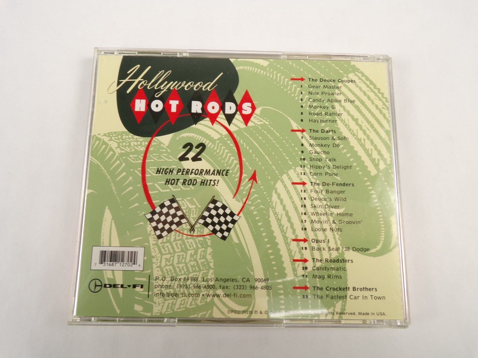 Hollywood hot Rods Gear Masher Nite Powler Monkey Si CD#54