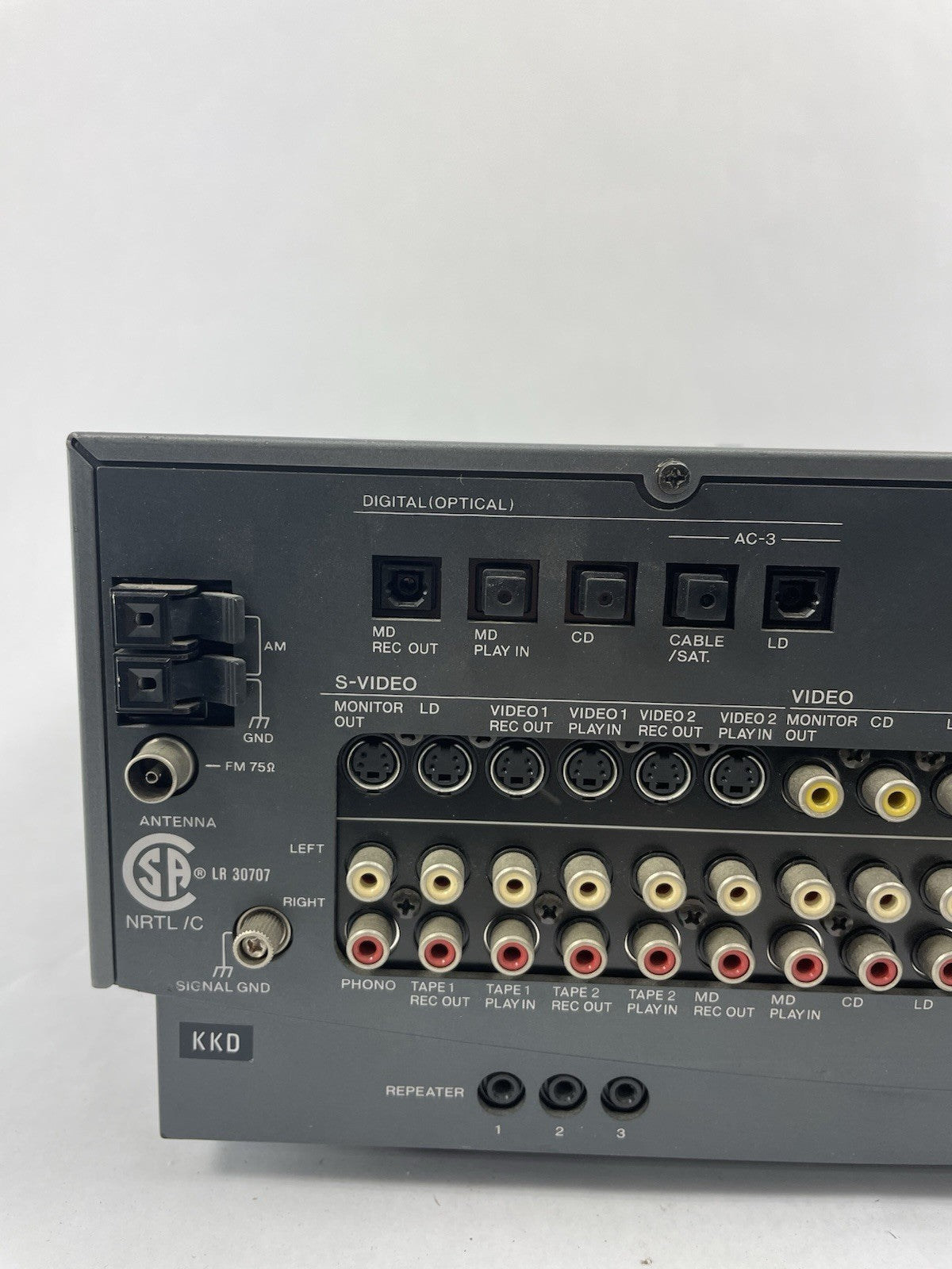Kenwood KC-Z1 AV Control Pre-Amplifier Tuner - No Remote