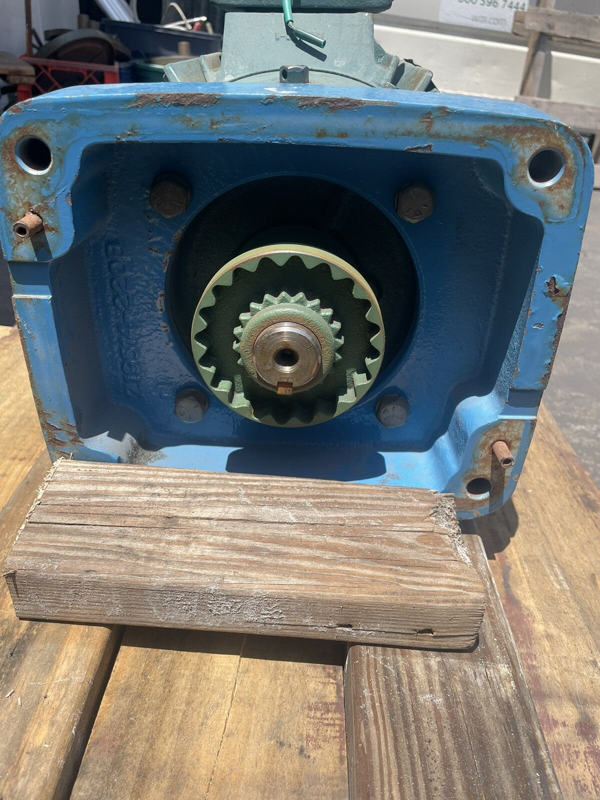 Baldor VECP3764T 3HP, 1165RPM 3PH, 460V 230V 213TC Frame C-Face Flange  motor