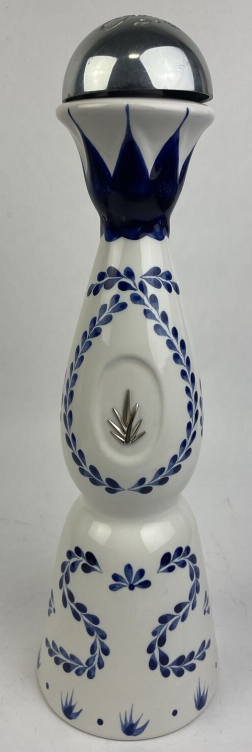 Clase Azul Tequila Reposado Empty Liquor Bottle 750ml Bell Lid