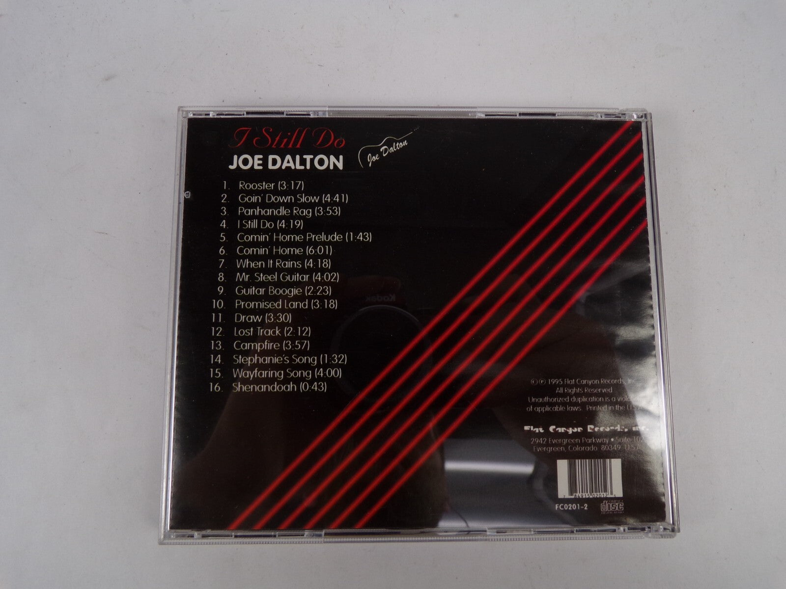 Joe Dalton I Still Do Rooster I Still Do Draw Lost Track Campfire  CD#40