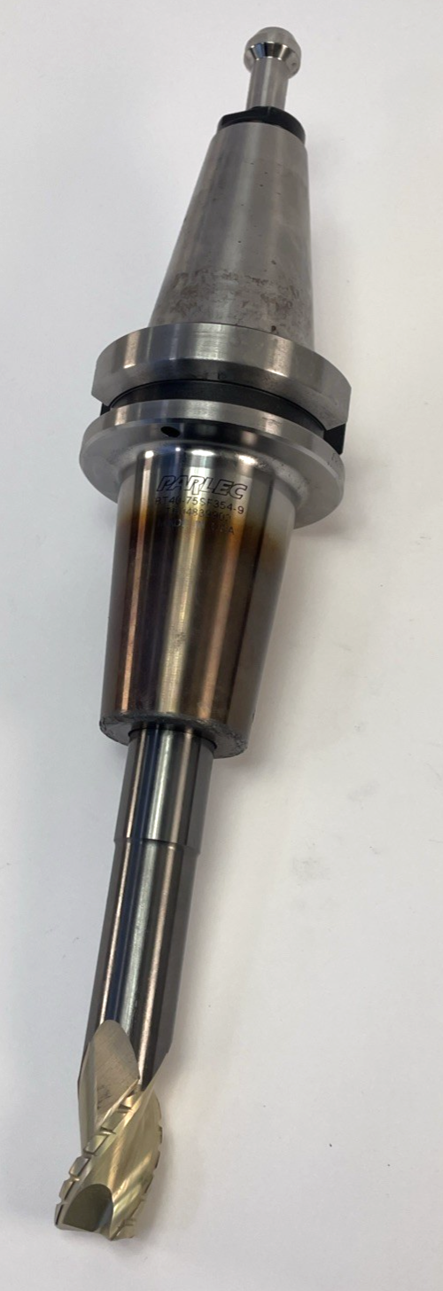 PARLEC BT40 75SF354-9 TH04839902 USA MADE w 18mm End Mill and BT40 M16 Pull Stud