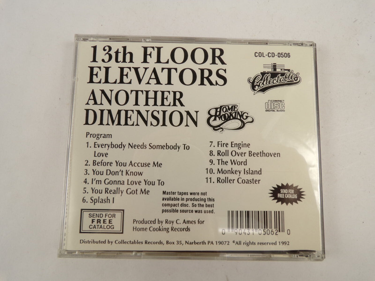 13th Floor Elevators Another Dimension Splah I Fire Engine The Word CD#45