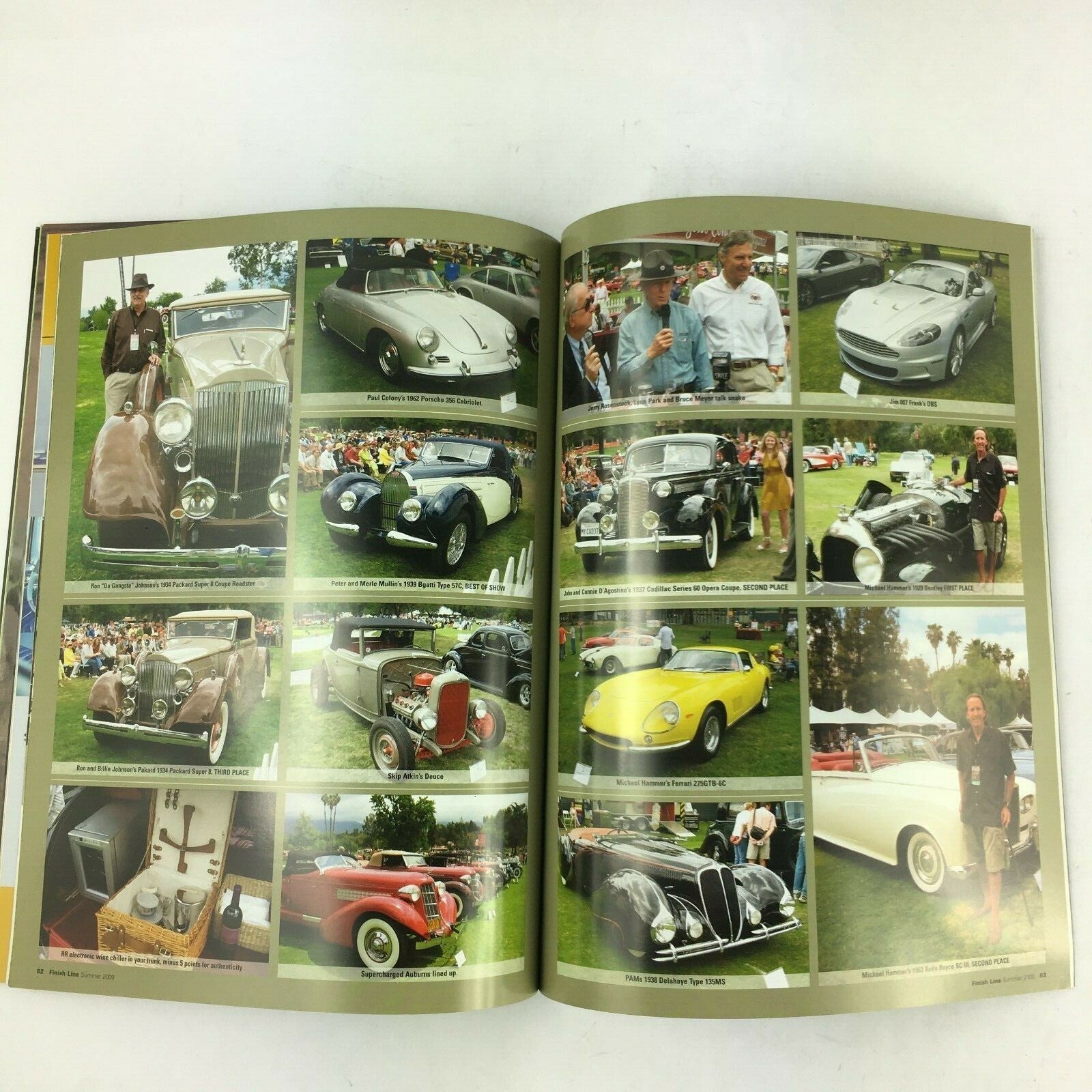 Summer 2009 Finish Line Magazine Petersen Automotive Cadillac Coupe deVille