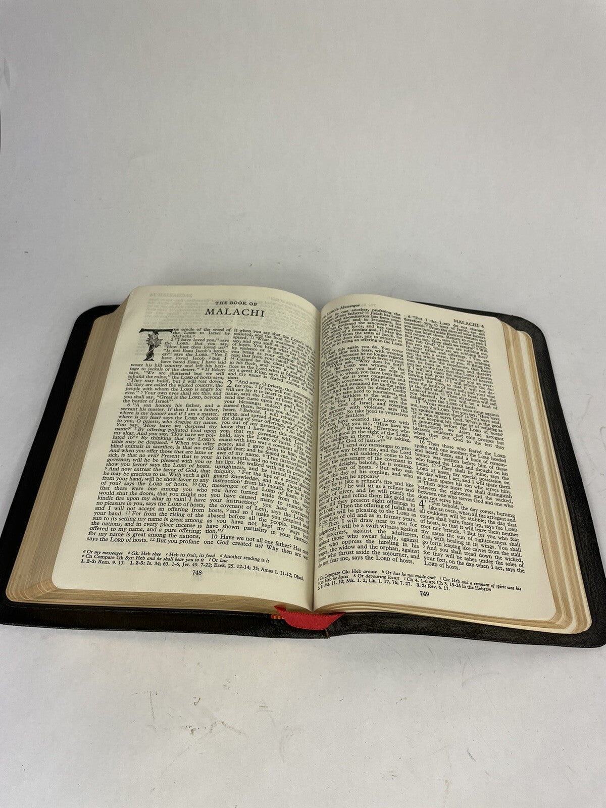 VTG 1952 HOLY BIBLE Revised Standard Edition Thomas Nelson And Sons softcover