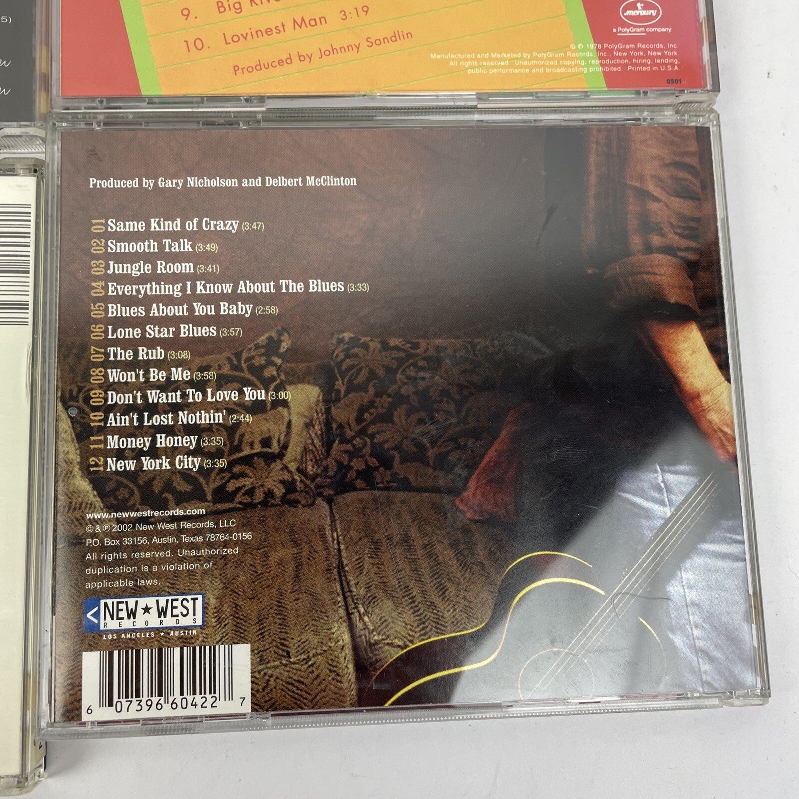 The Delbert McClinton Music Collection - Digital Audio CD LOT of 8 Titles - M
