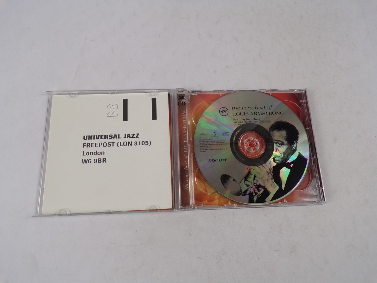 The Very Best Of Louis Armstrong What a Wonderful World Mack The Knife CD#19