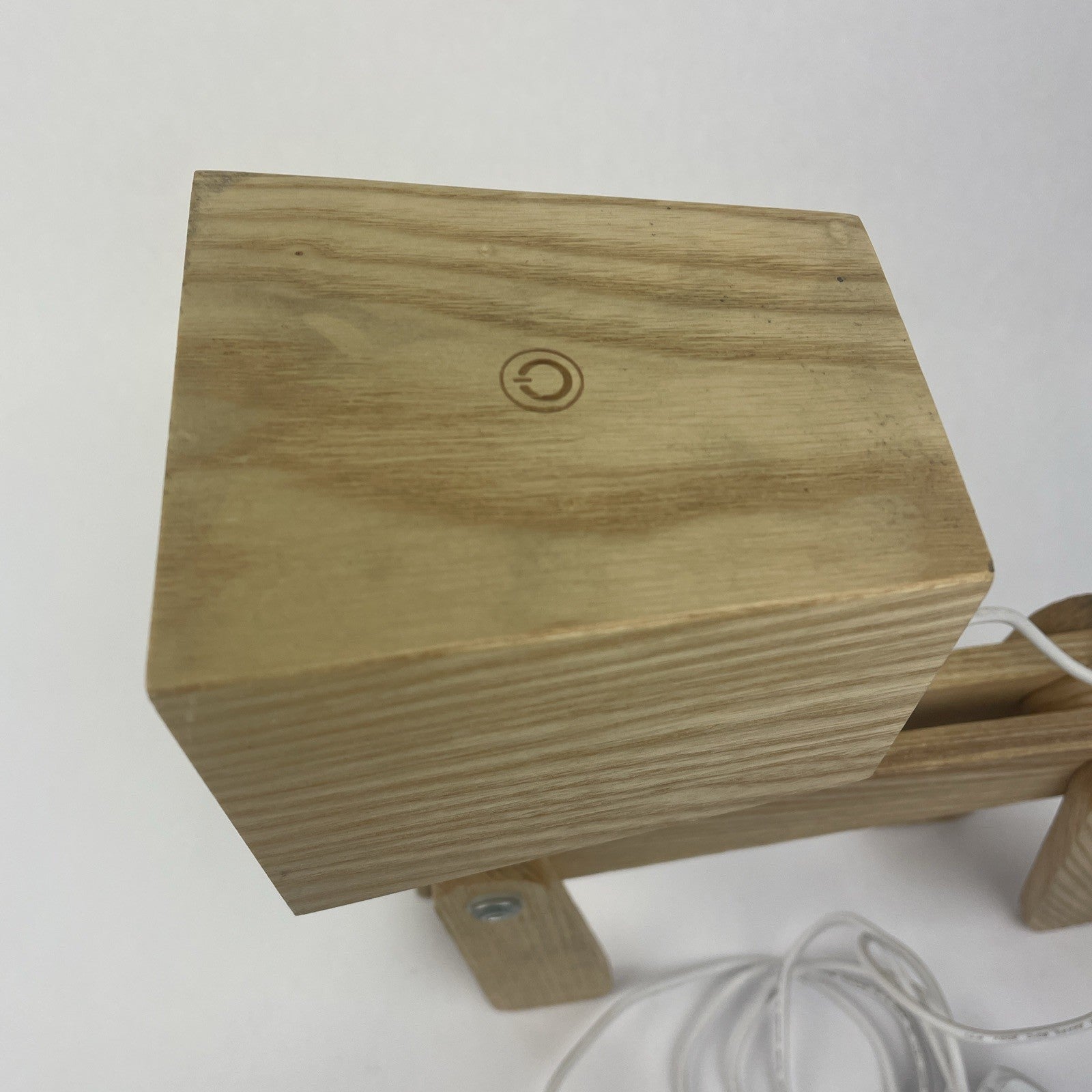 Hroome Wooden Dog LED Desk Lamp Adjustable Articulated Folding Bedside Night Lig