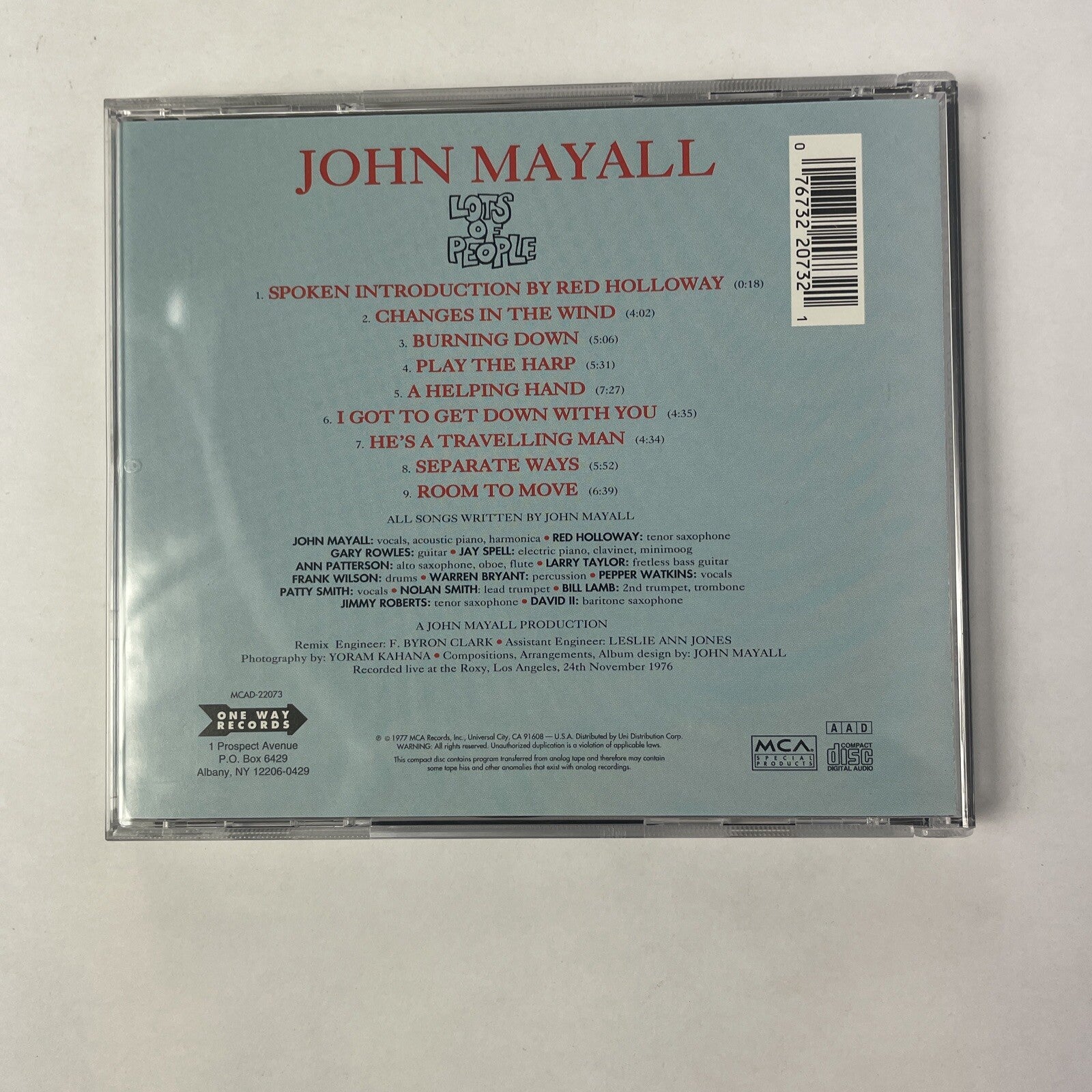 John Mayall - Lots Of People CD (1993)  #29