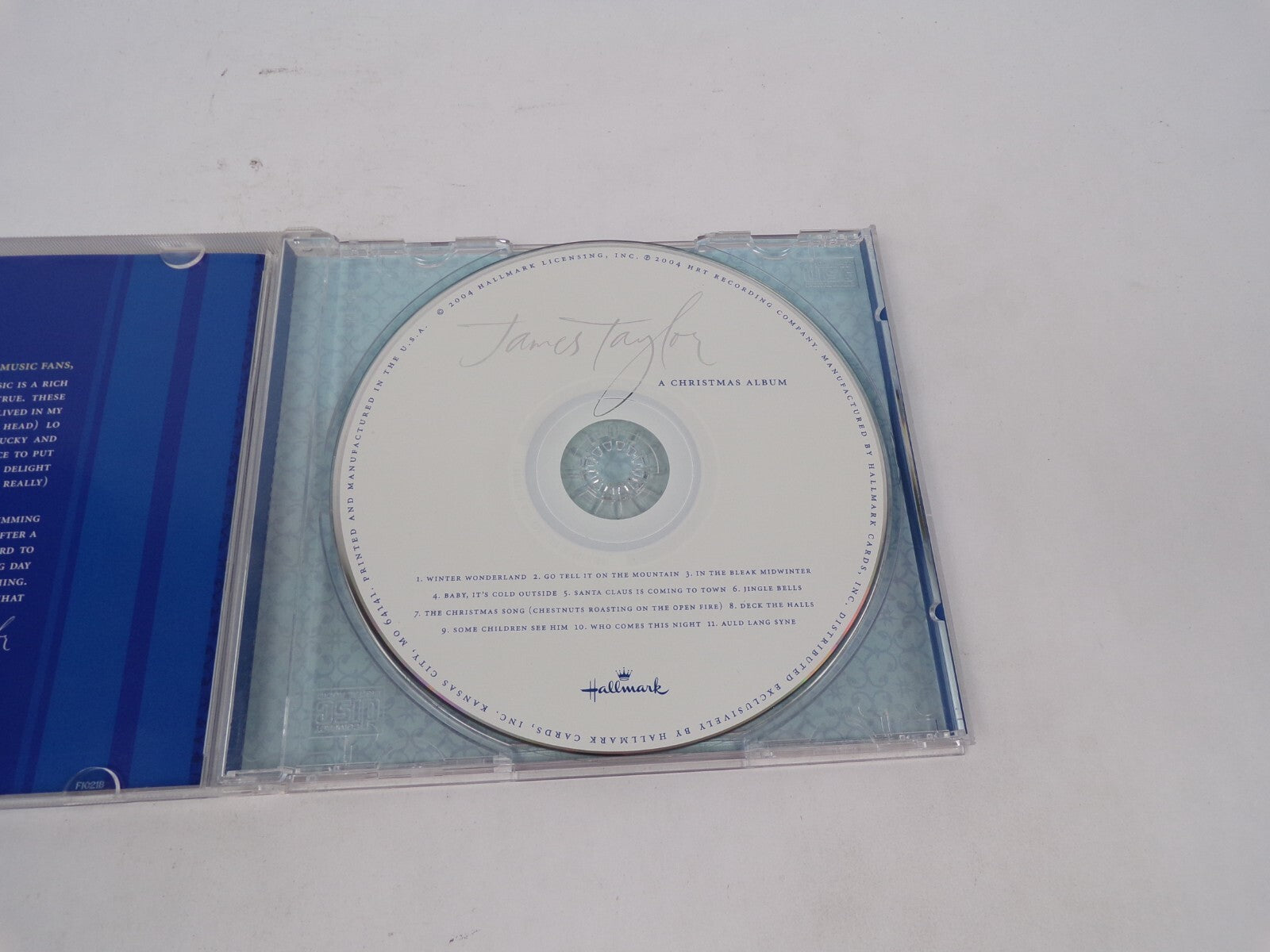 James Taylor A Christmas Album Winter Wonderland Go Tell It On The MountainCD#68