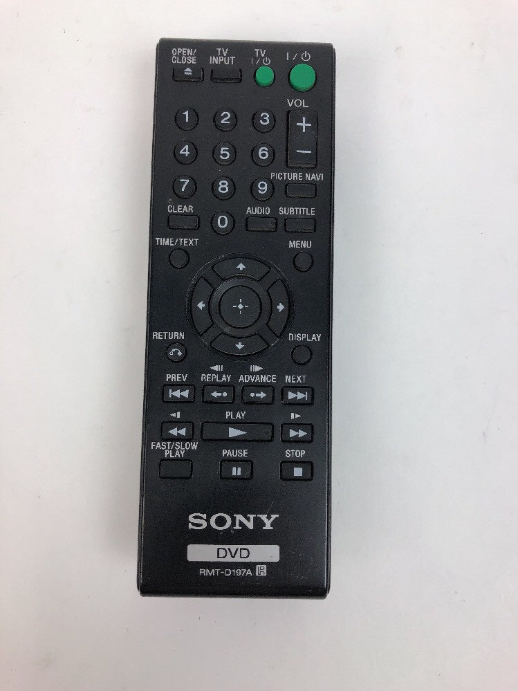 SONY DVD REMOTE CONTROL RMT-D197A for DVP-SR210 SR210P SR510 SR510H FSTSHP