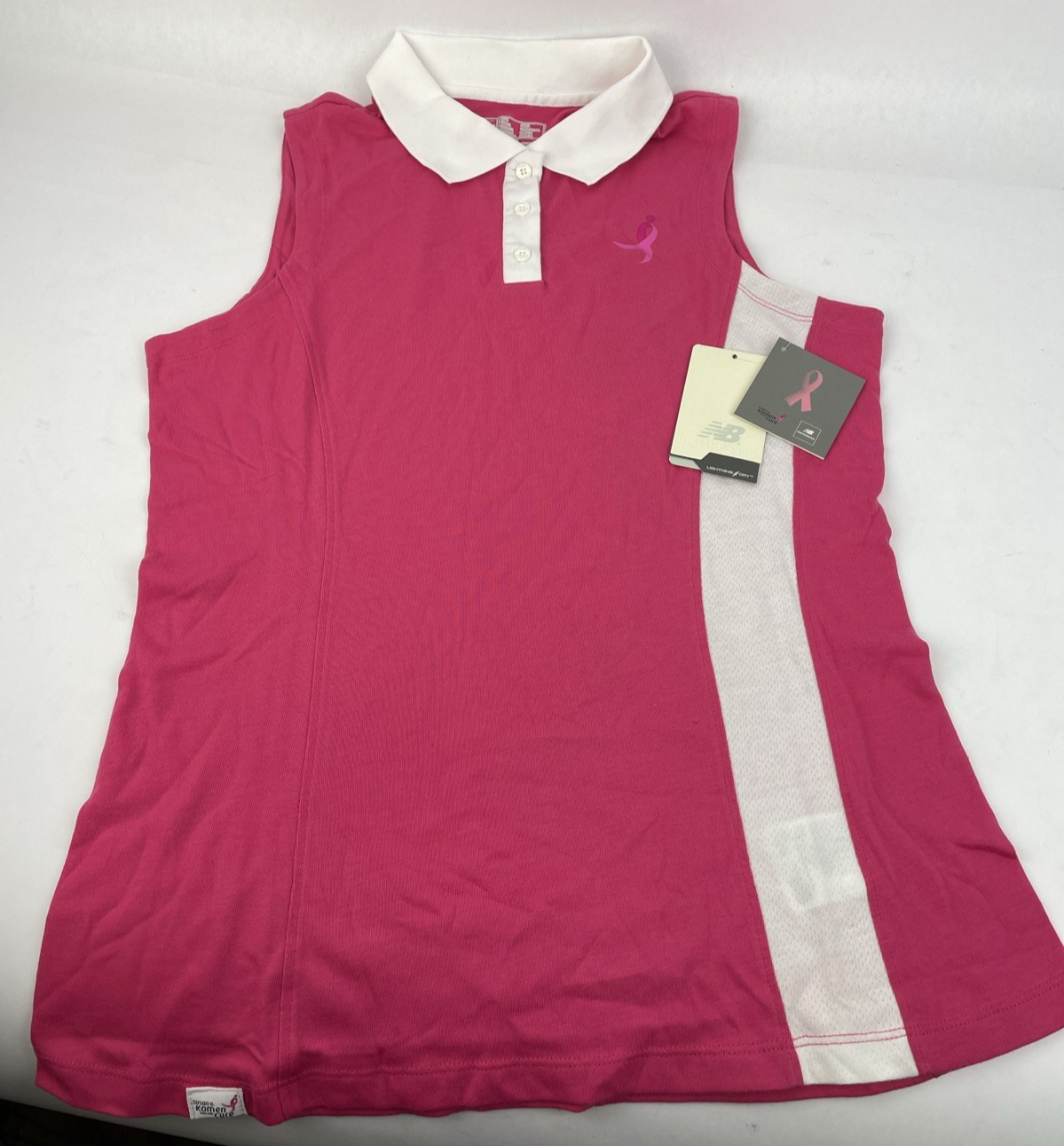 New Balance Susan G Komen Athletic Sleeveless Tank Top Women’s Size M Pink NWT