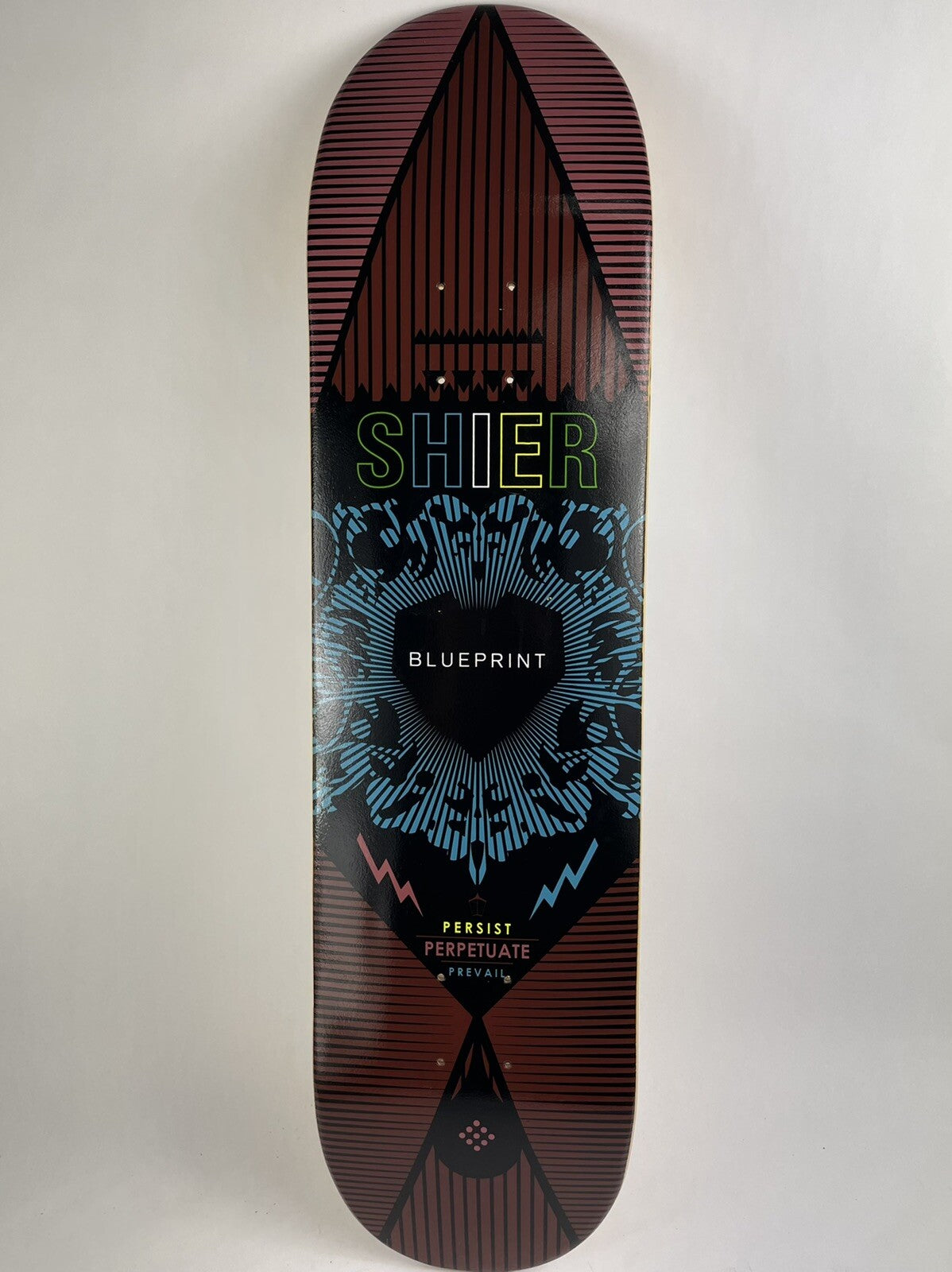 BLUEPRINT skateboards deck 8" RARE quality Paul Shier Inheritance