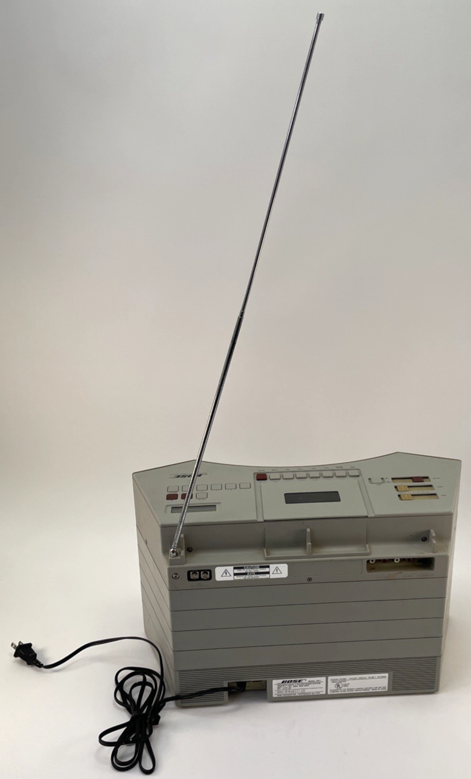 Bose Acoustic Wave AW-1 System AM FM Radio Cassette w Power Cord- PARTS & REPAIR