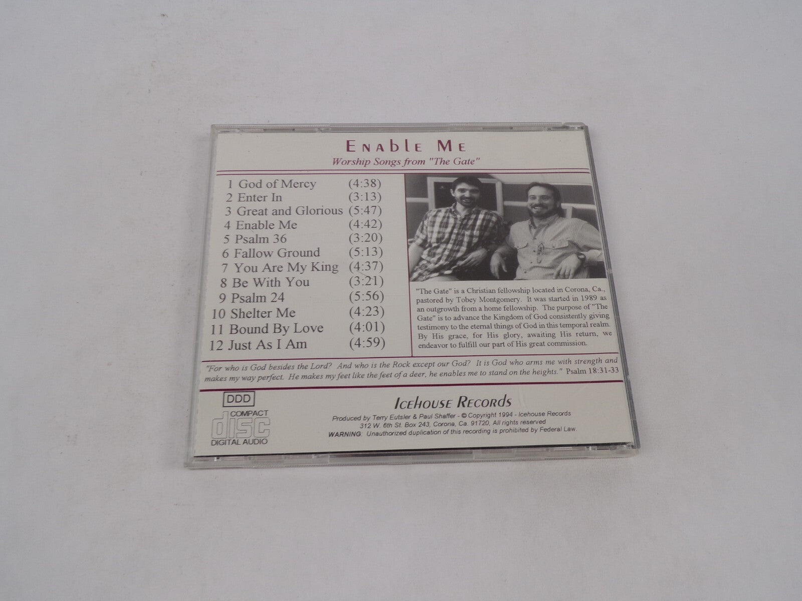 Enable Me " He Enable To Stand On The Heights. "Psalm Worship Songs From " CD#70