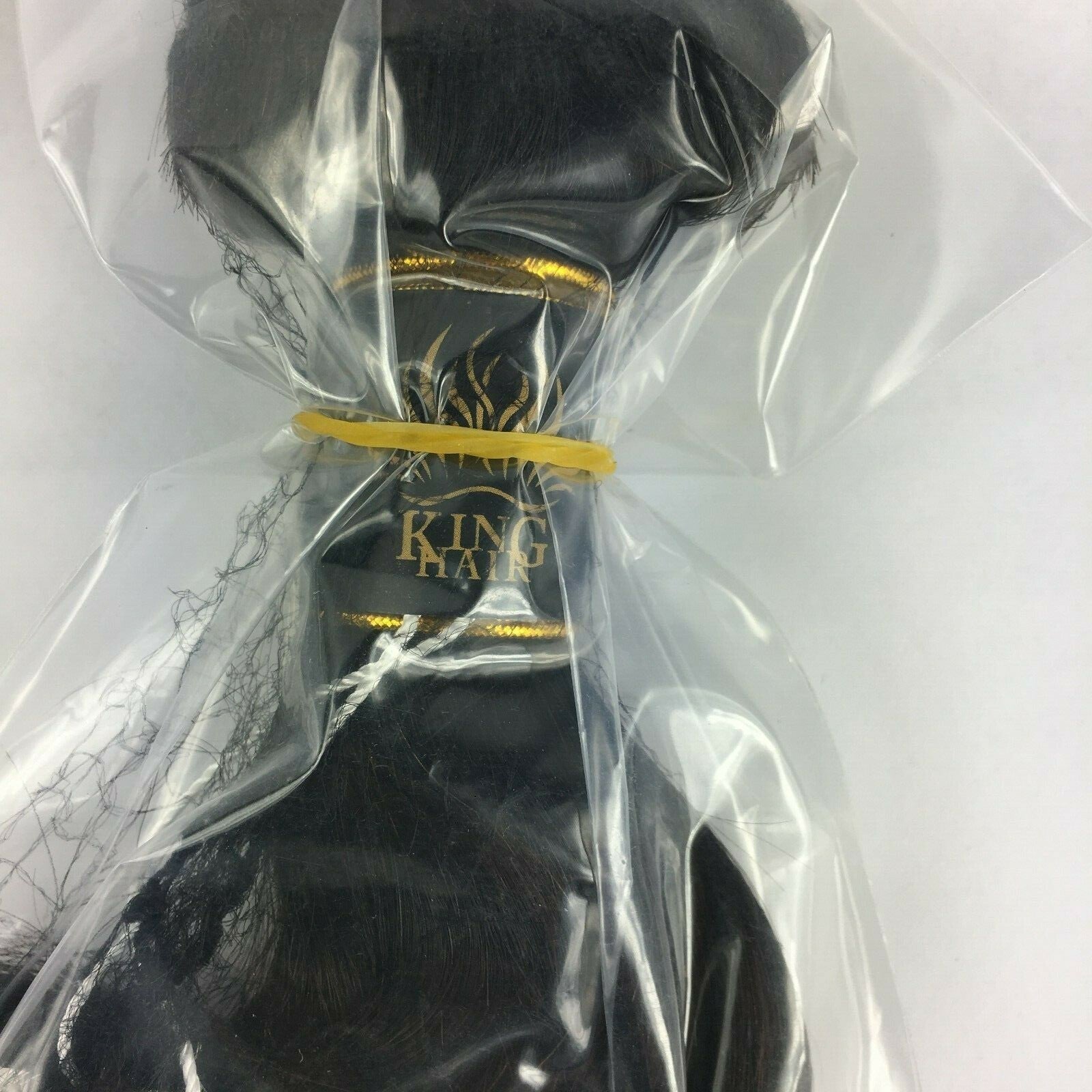 Brand New King Hair 100% Human Unprocessed Hair Size 22" Curly Style Black A3