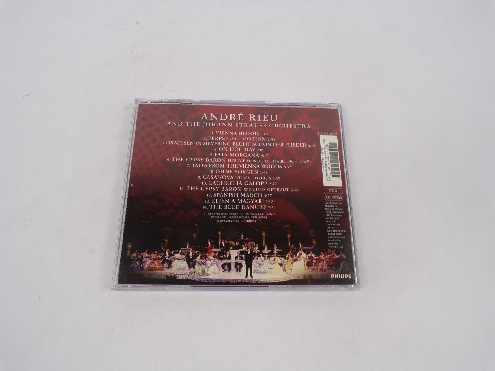 Andre Rieu Vienna Blood Perpetual Motion Draussen In Sievering Bluth Schon CD#70