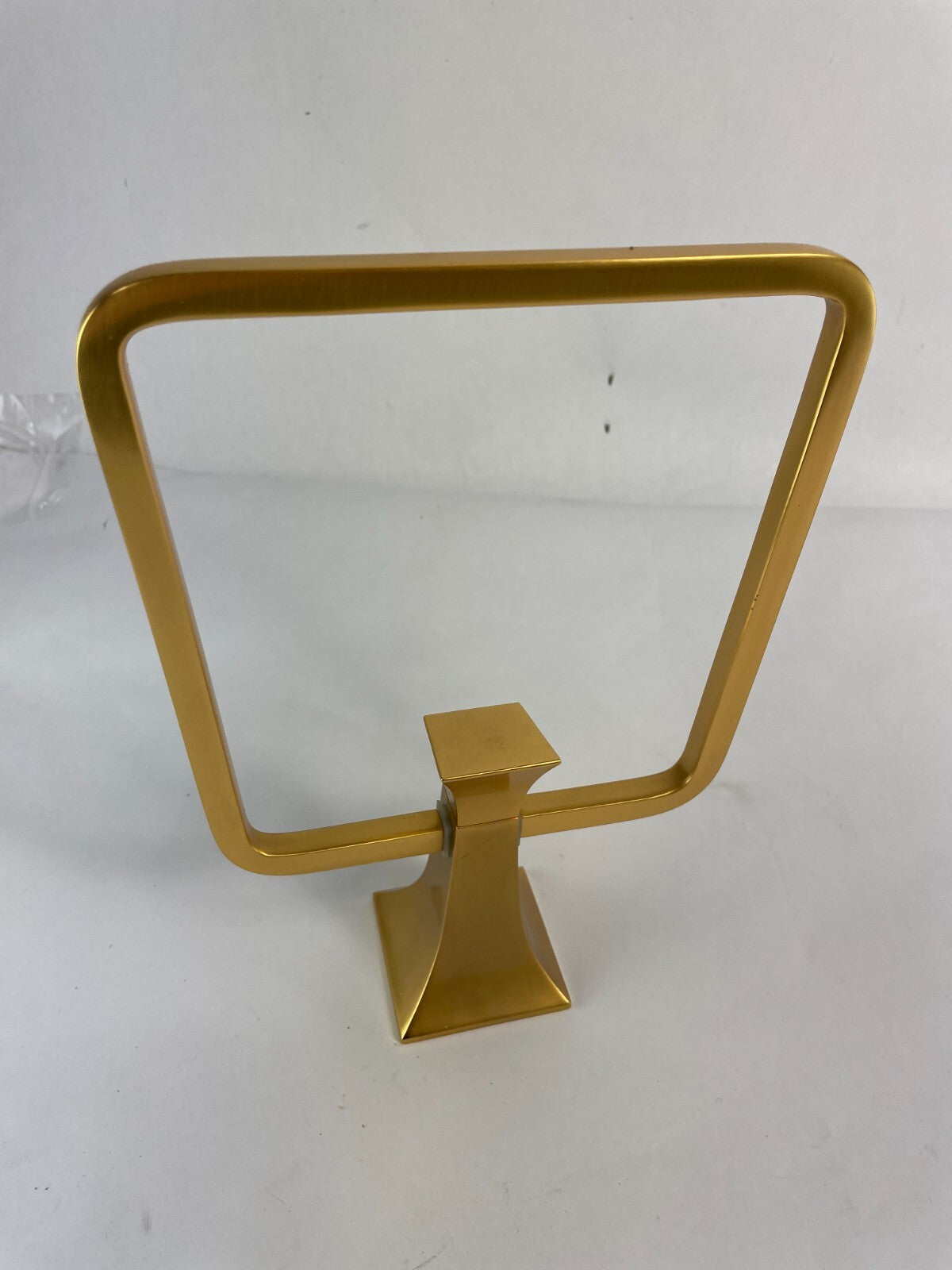 Aquabrass Serie5300 5307 Bridge Towel Ring 6 1/2" Brass Gold