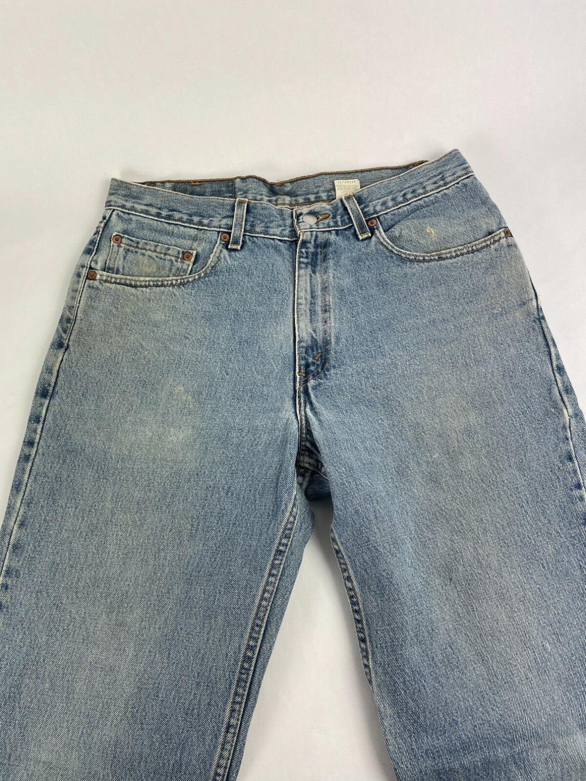 Levi's Men's Blue 550 Regular Fit Straight Leg Jeans Size W 34 L 30