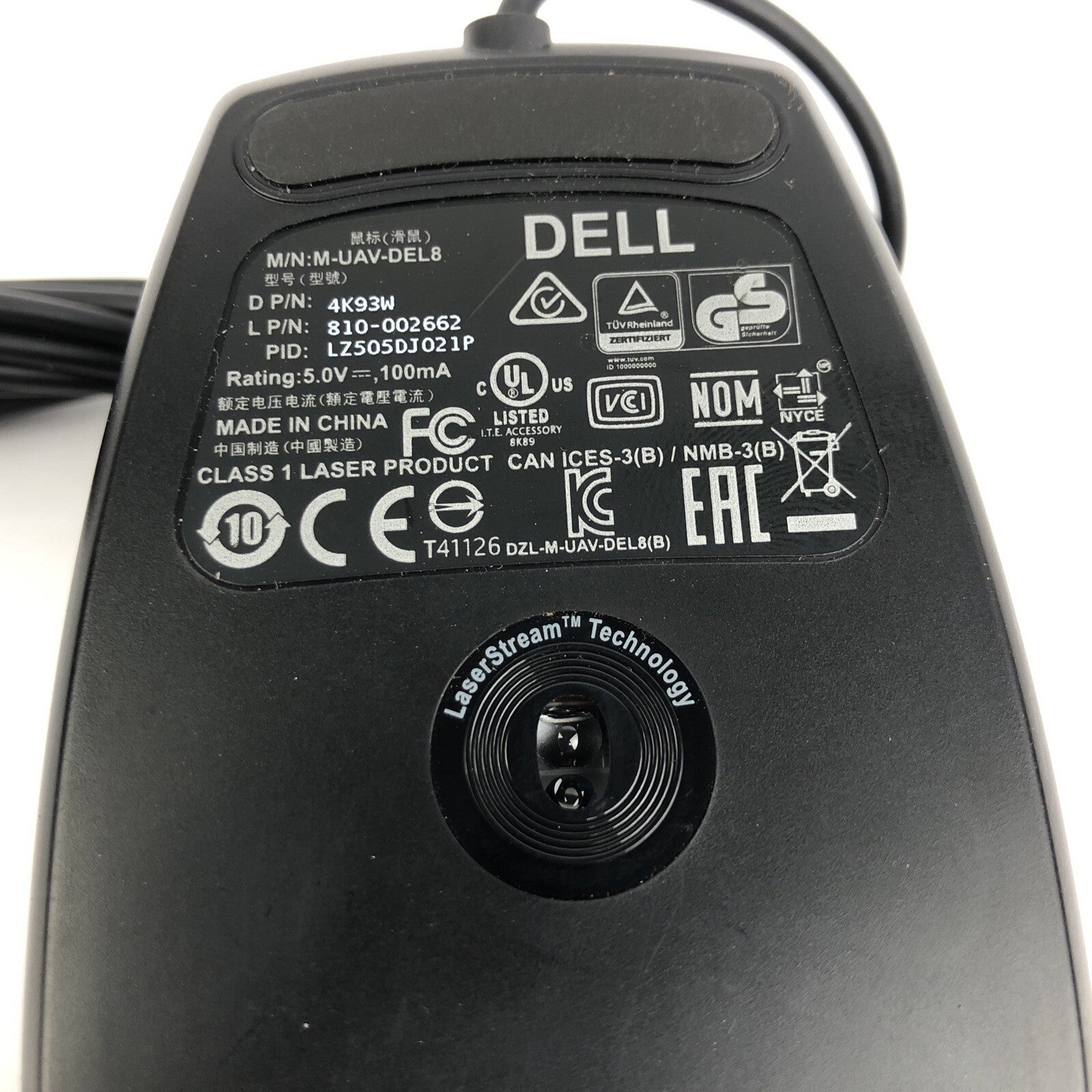 DELL Technologies Wired 6 Button USB Optical Mouse M-UAV-DEL8  4K93W - LOOK