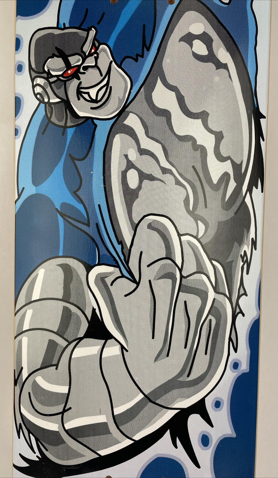 Vintage Monke Skateboards " Super Chimp " Skateboard Deck Vancouver Canada 8" eh