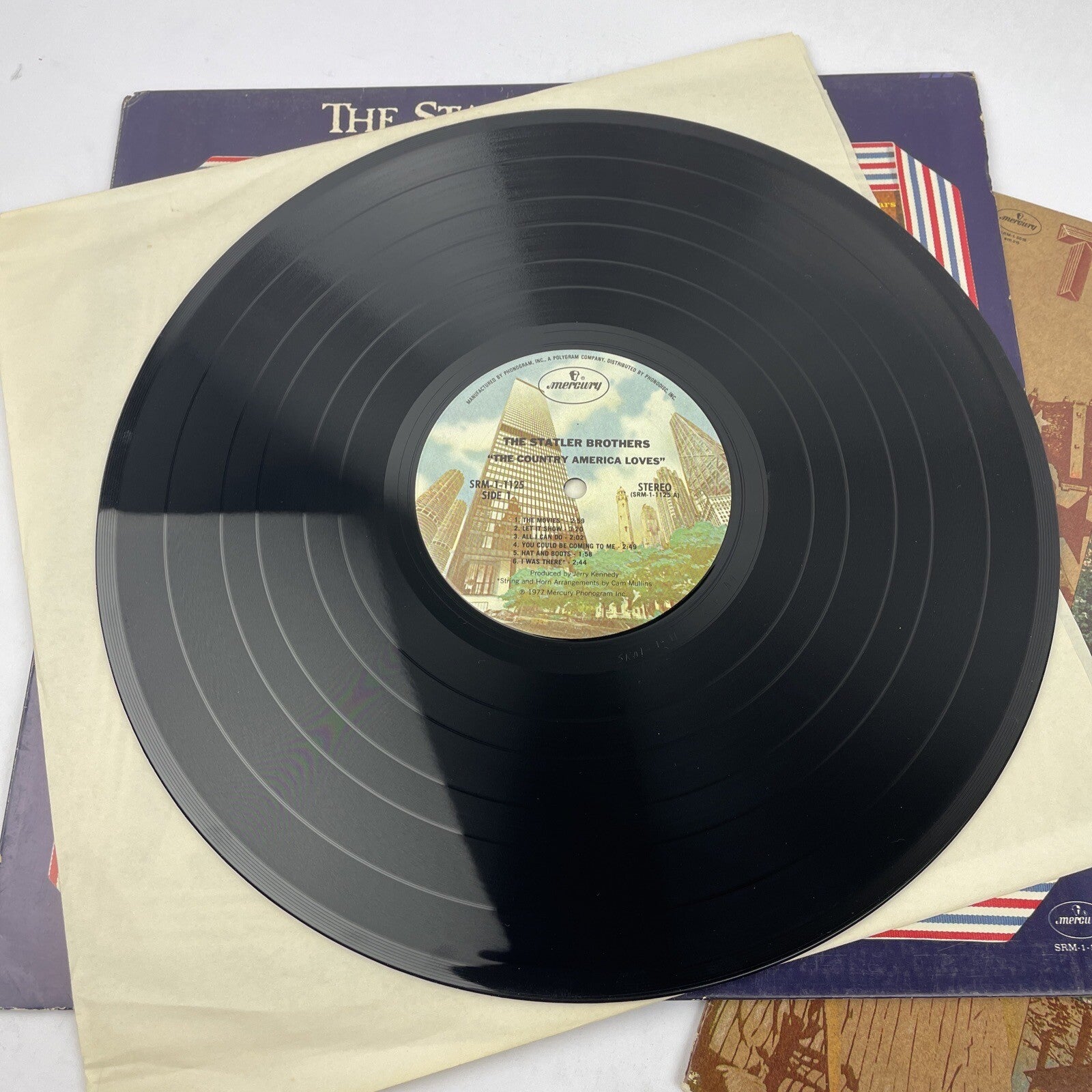 THE STATLER BROTHERS "The Originals" + The Country America Loves LP Vinyl Record