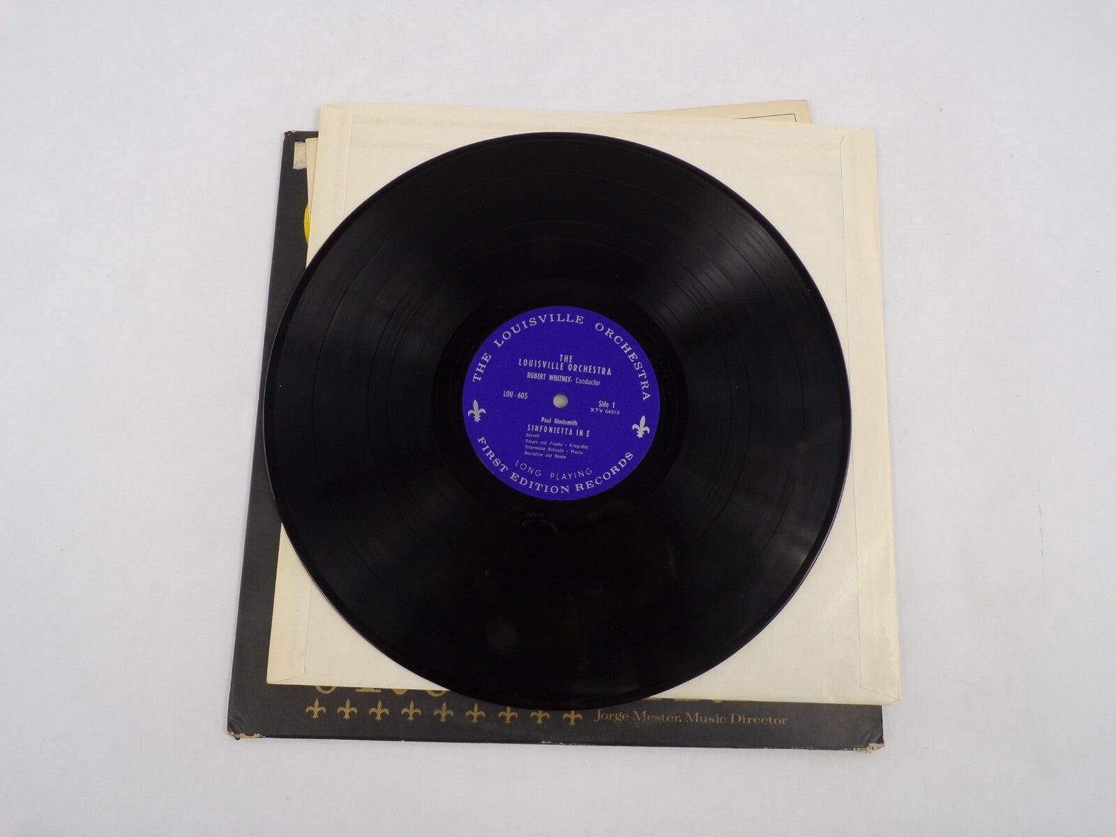 The Louisville Orchestra First Edition Records Paul Hindemith Sinfonietta In E