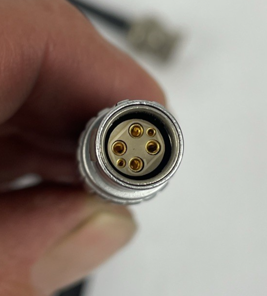 Lemo FGG-3B FGG3B Circular Push Pull Connector to FGG. 00 - FGJ.1B -Quick BNC