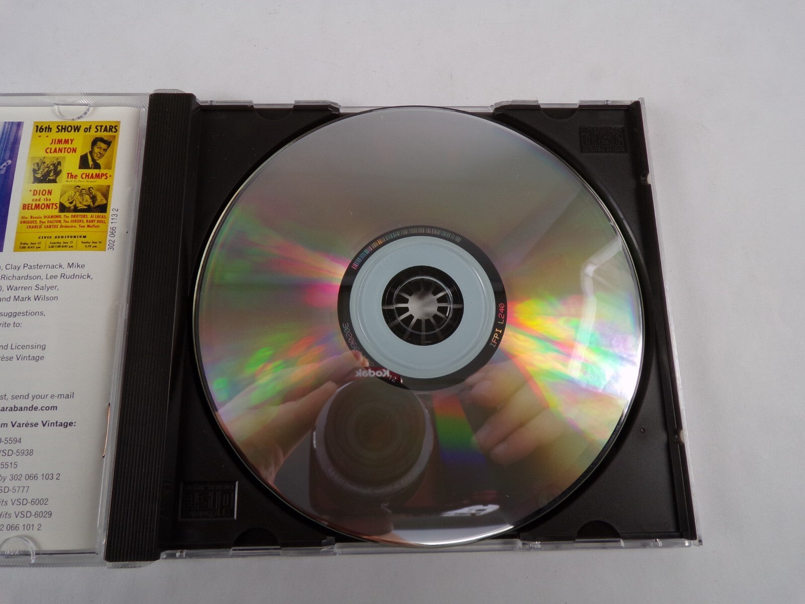 The Champs All Time Greatest Tequila Last Night Chariot Rock Honky Tonk CD#55