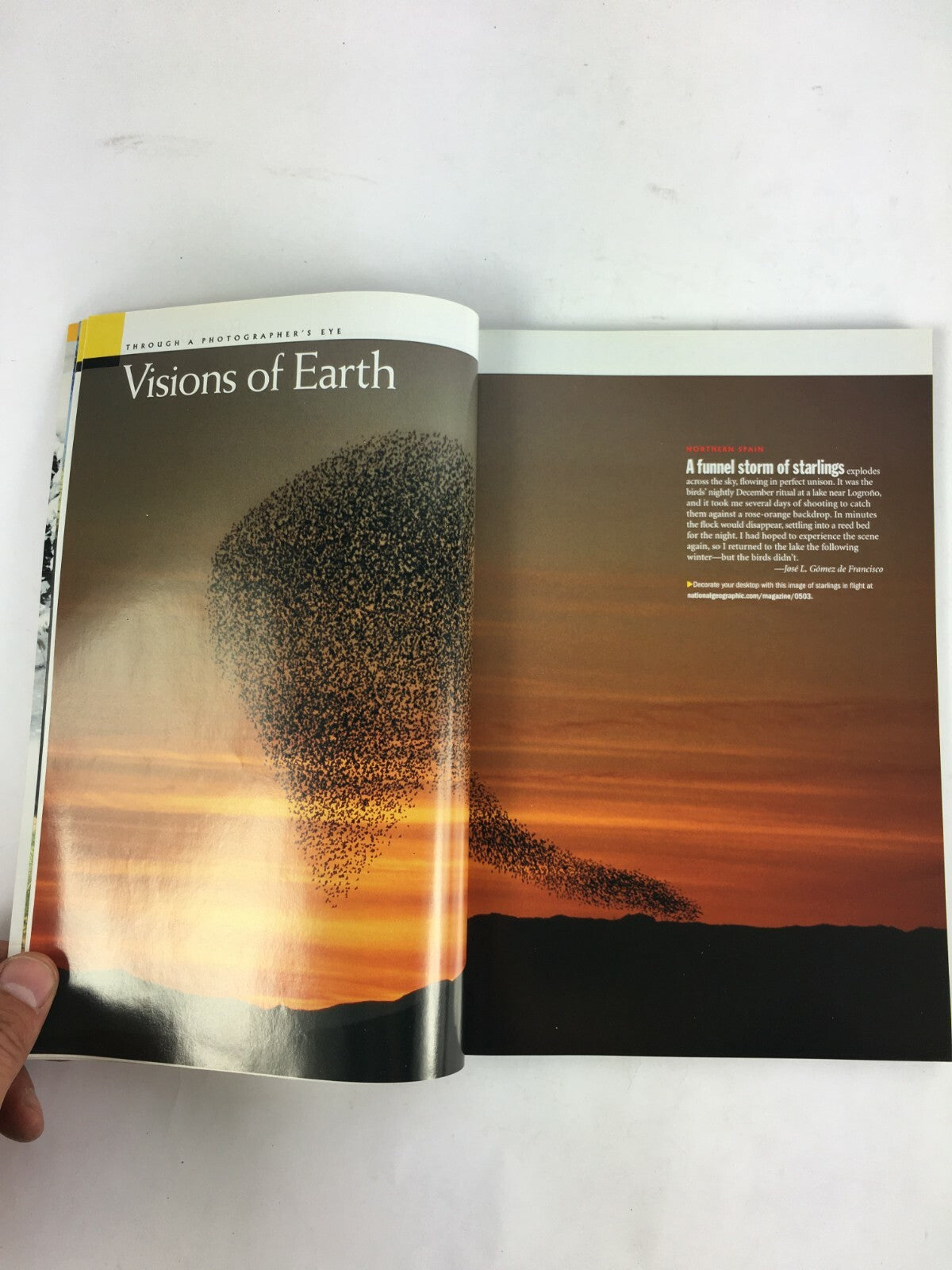 March 2005 National Geographic Magazine What's in your mind The Park Maker