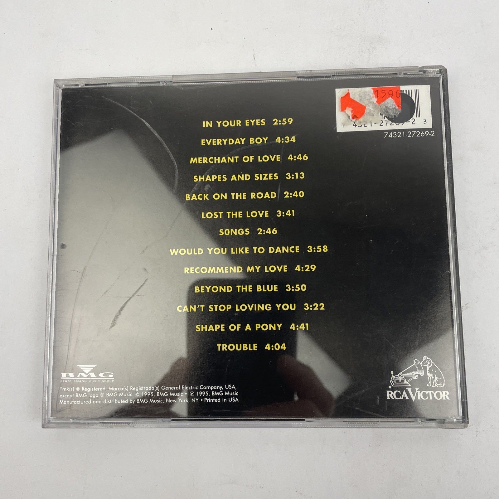 Jean Armatrading  What’s Inside Audio CD 1995 BMG Records RCA Victor #1