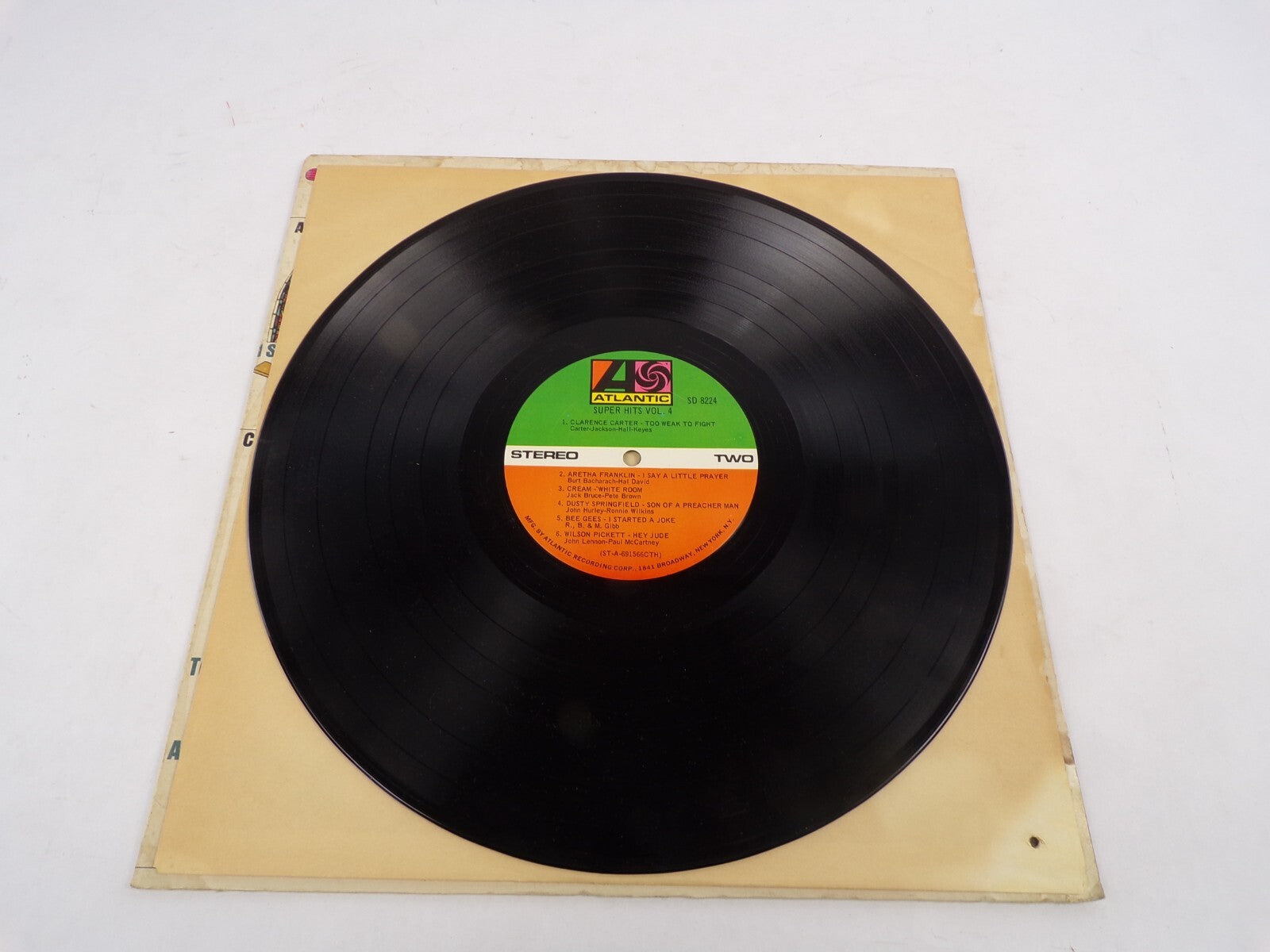 The Super Hits Vol.4 Aretha Franklin See Saw The Rascals People Got To be Free