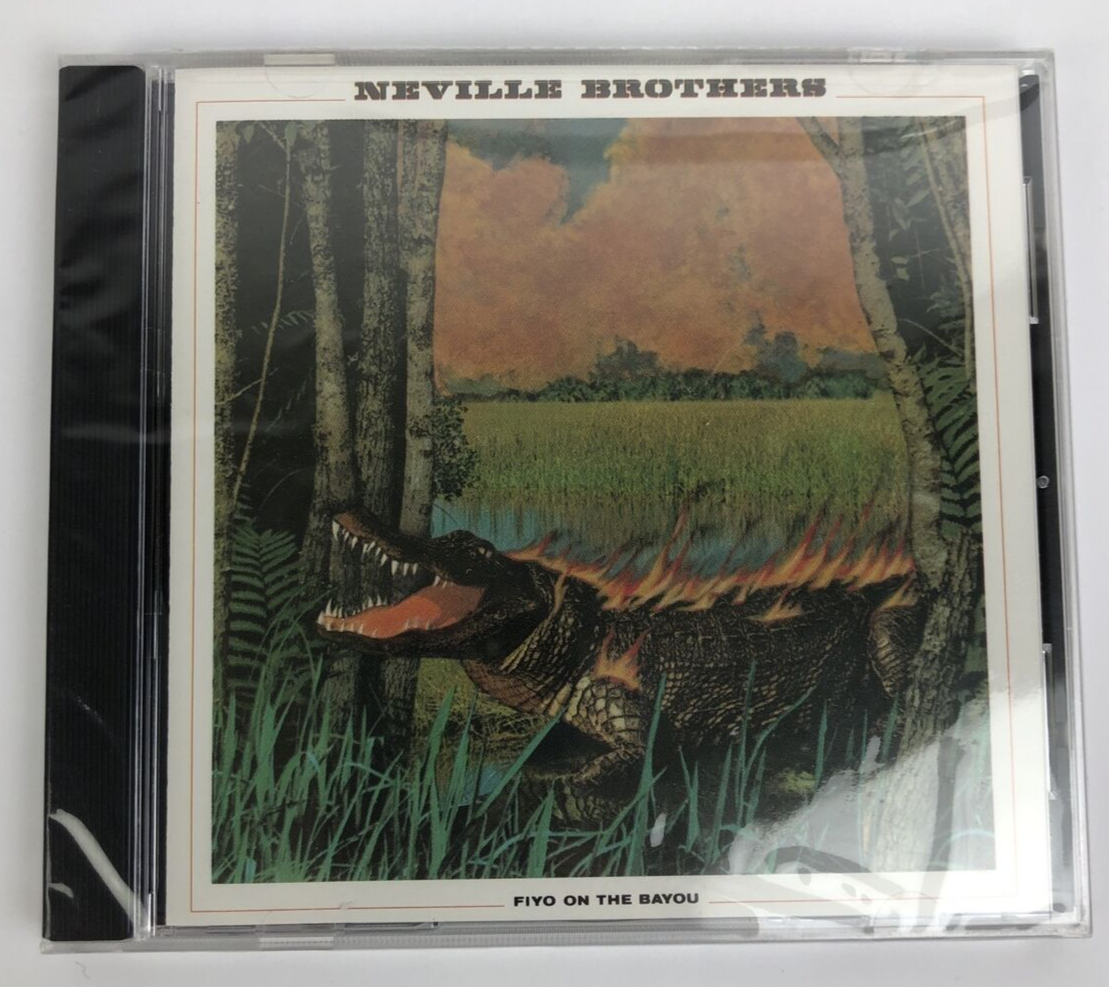 Neville Brothers " Fiyo on the Bayou " AM Records CD Digital Audio - NEW #57