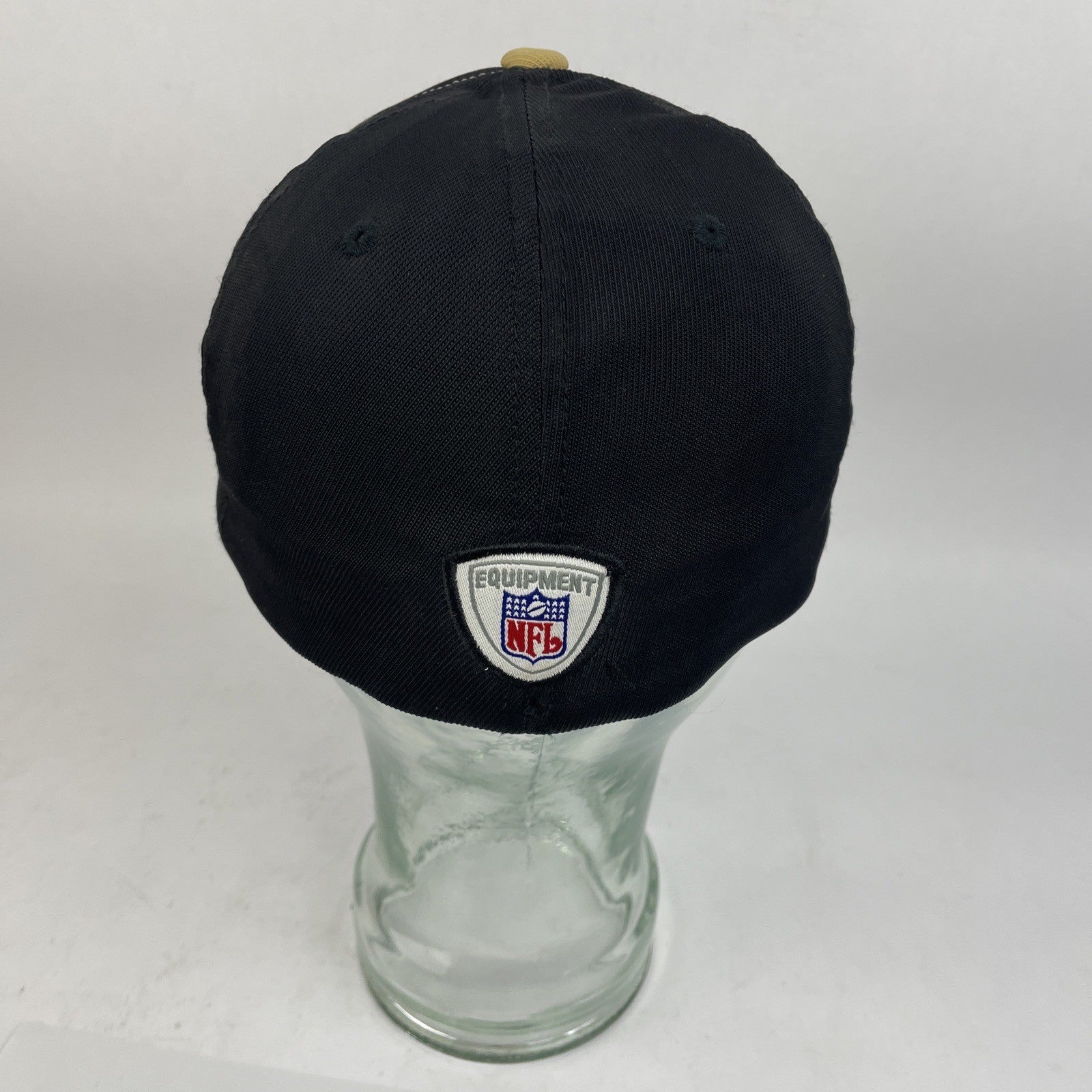 NFL New Orleans Saints Adult RBK Reebok Curve Brim Flex Cap Hat OSFA