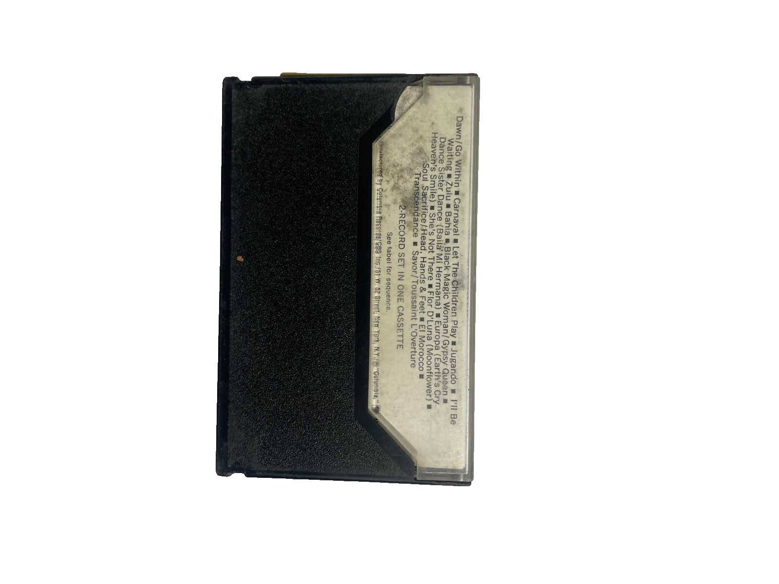 Moonflower Santana Dawn / Go Within Carnaval Let The Children Play #Cassette