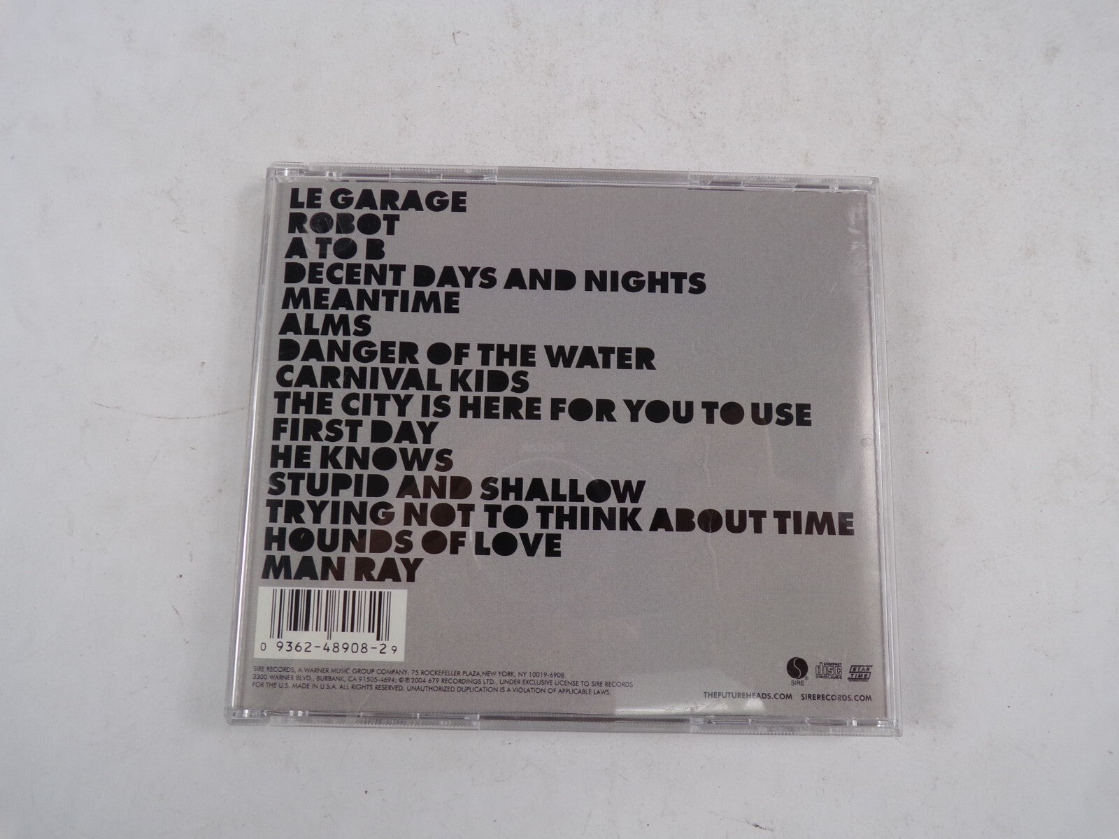 The Futureheads Le Garage Robot A TO B Decent Days And Nights Meantime CD#34
