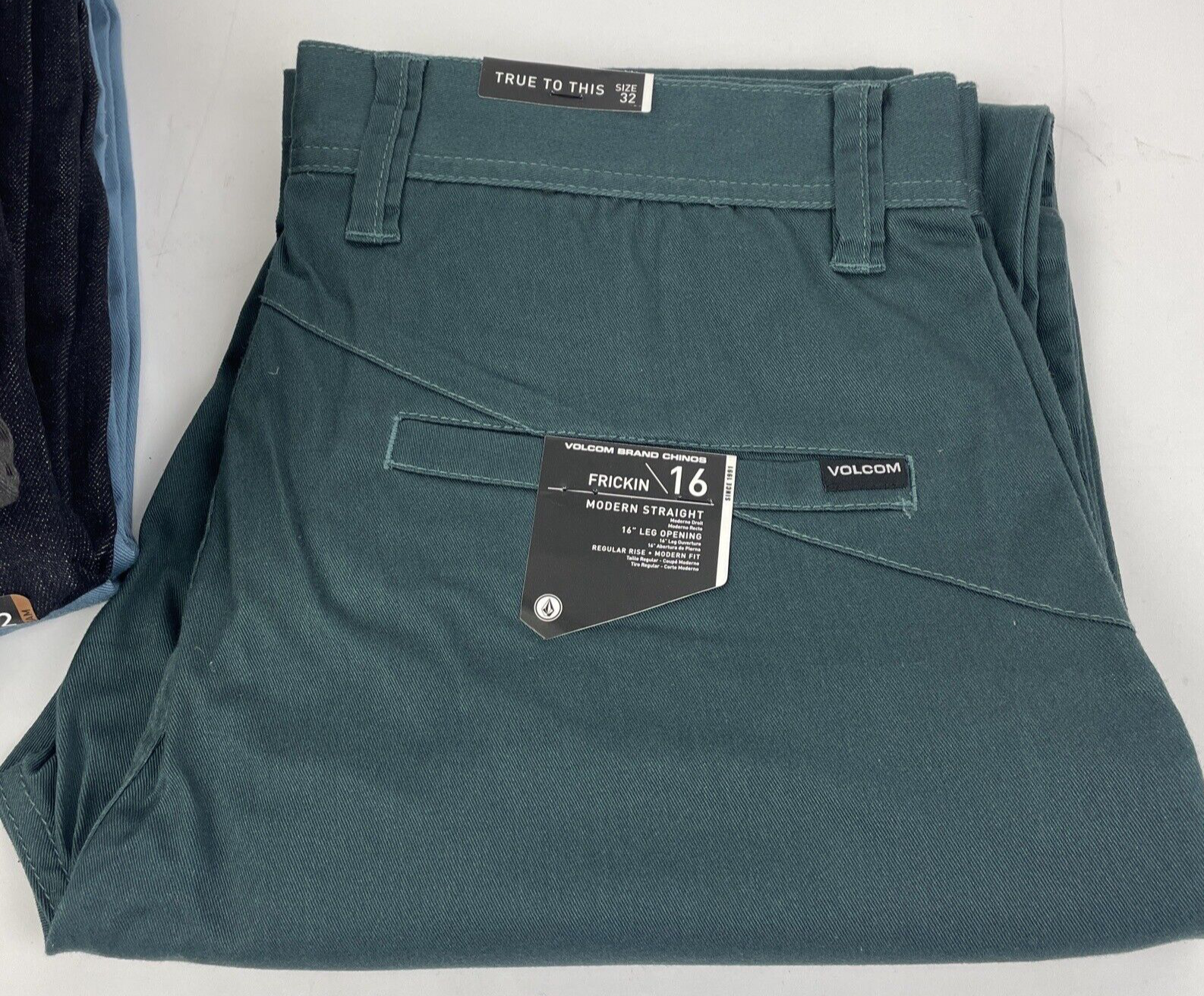 Lot of 5 Volcom Stone Made True To This Friction 16 Size 32x32 Chino Cotton Pant