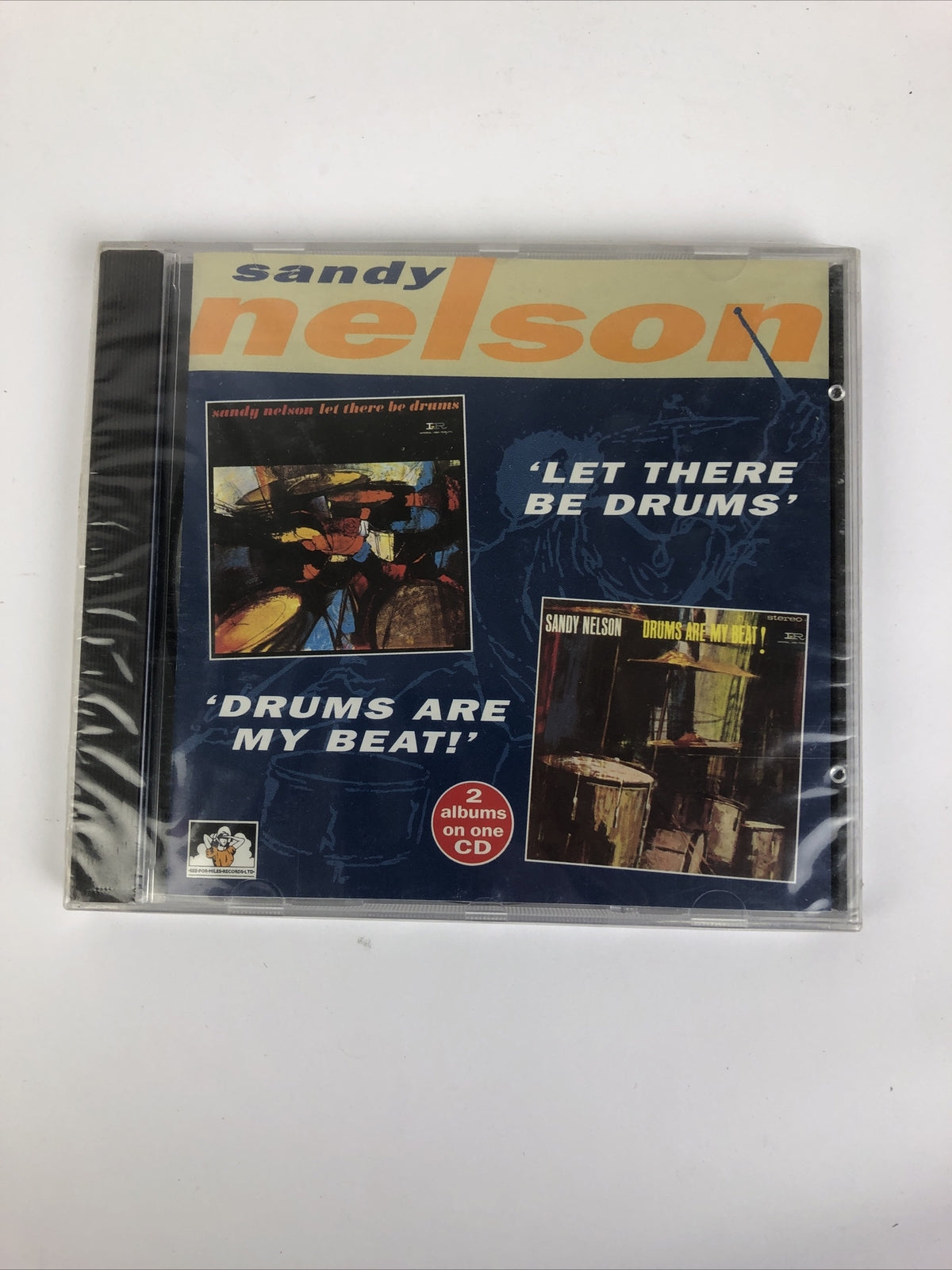 Nelson, Sandy : Let There Be Drums & Drums Are My Beat CD - New Sealed #9