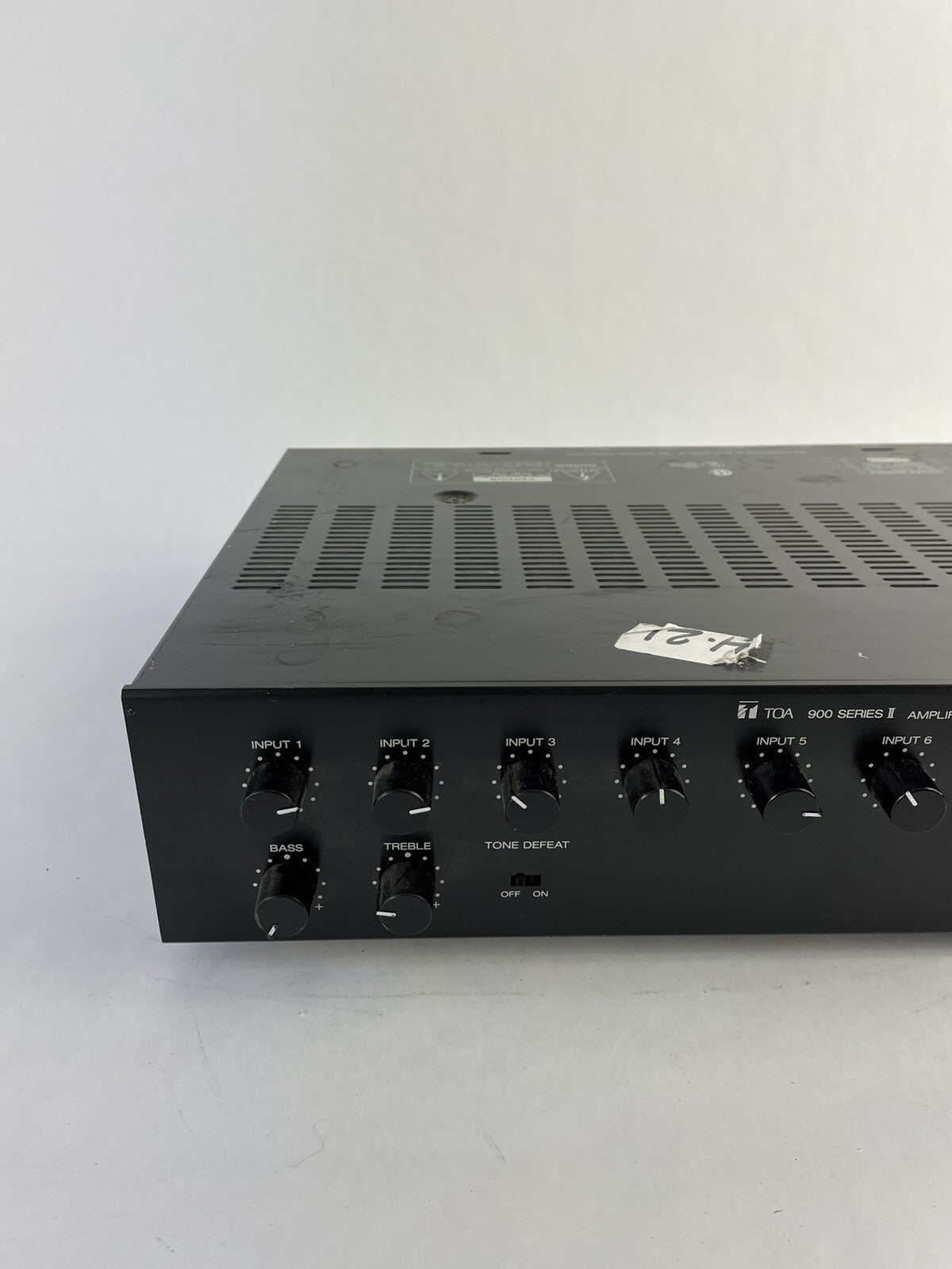 TOA M-900MK2 900 Series II 30W 8-Channel  Mixer Amplifier - Untested