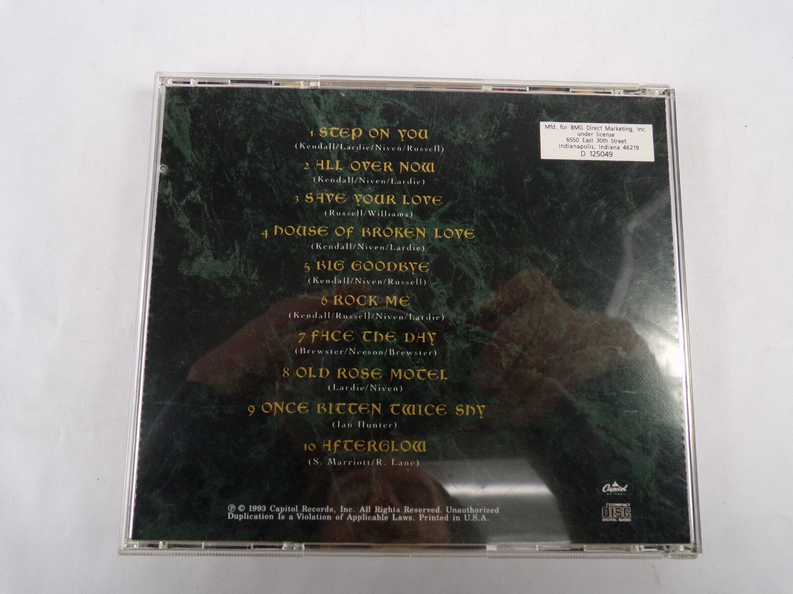 The Best Of Creat White 1986- 1992 Big Good Bye CD#55
