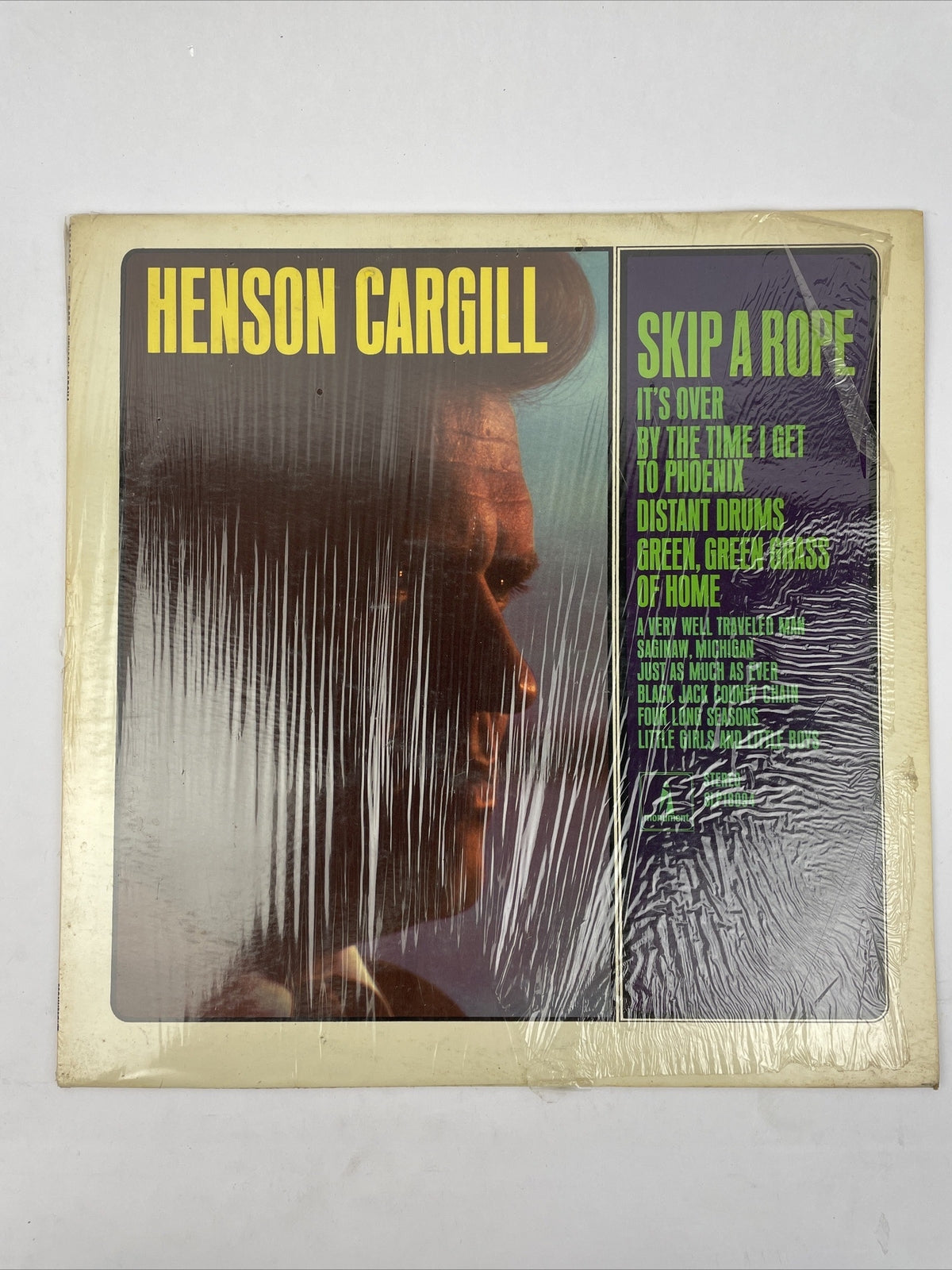 Henson Cargill, Skip A Rope LP (Vintage Vinyl Record Album-1968) VGC