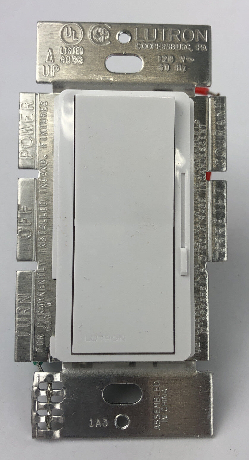 Lutron DVCL-153P-WH Dimmer Wall Light Switch - White 150W - Free Shipping
